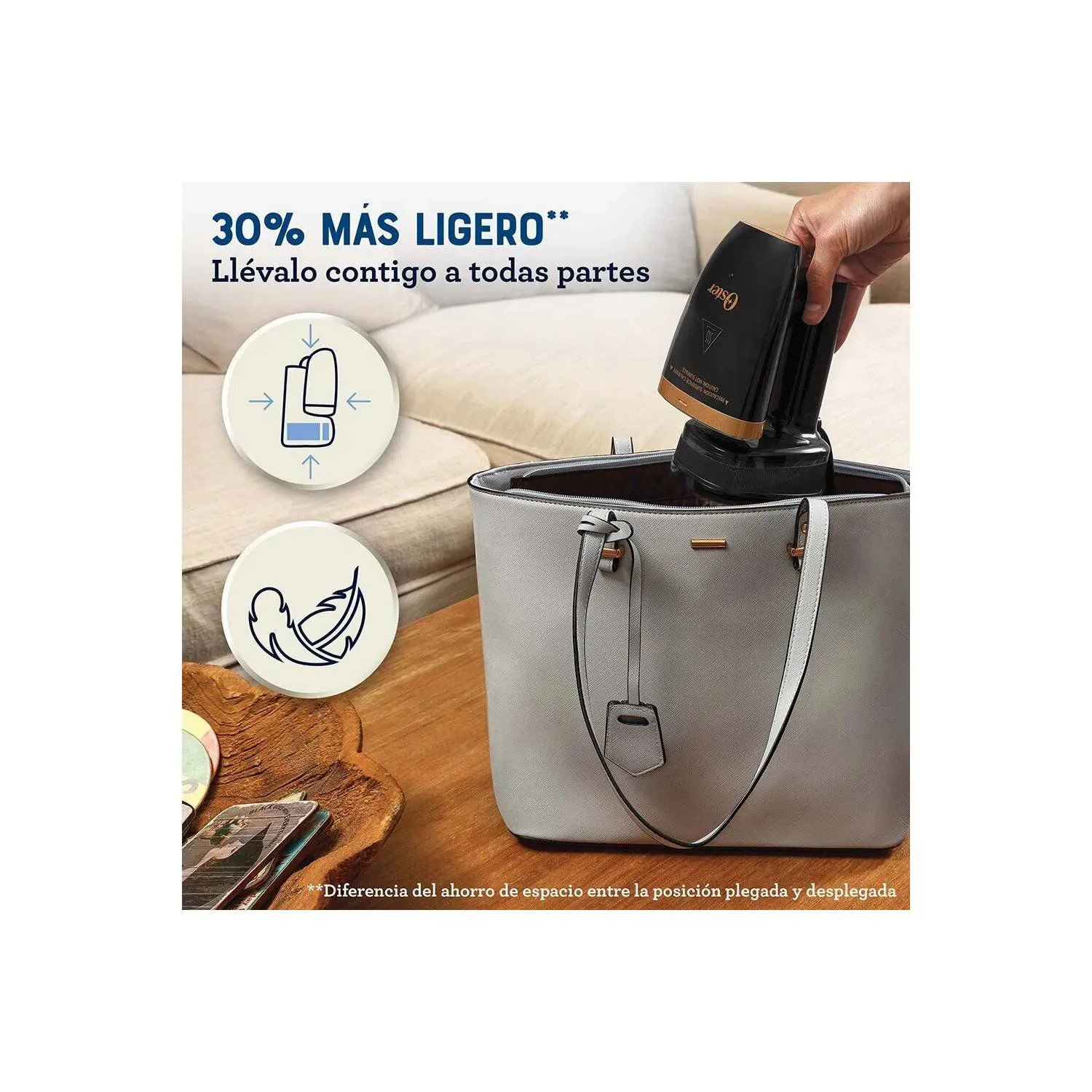 VAPORIZADOR OSTER 1200W GCSTFS300 PORTÁTIL - 5