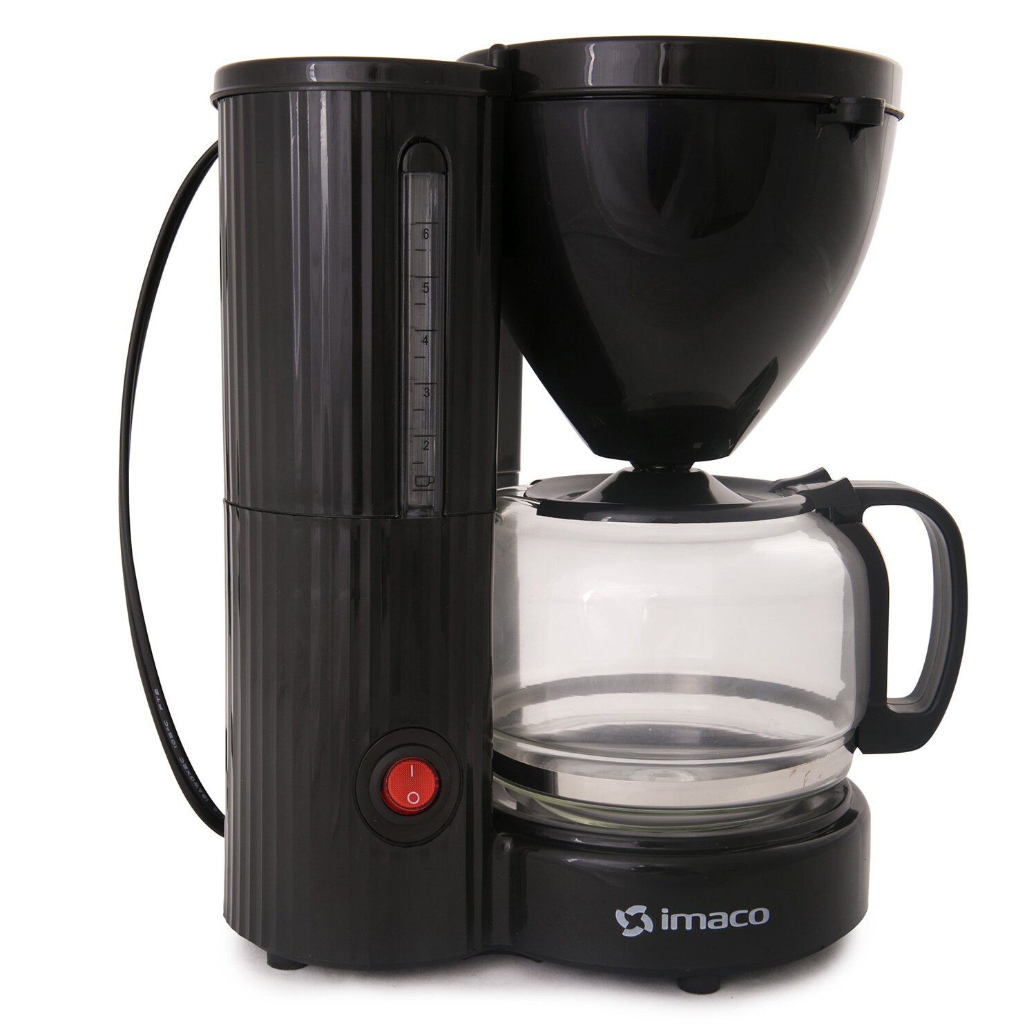 CAFETERA IMACO ICM608N GOTA A GOTA 6-8 TAZAS NEGRO - 2