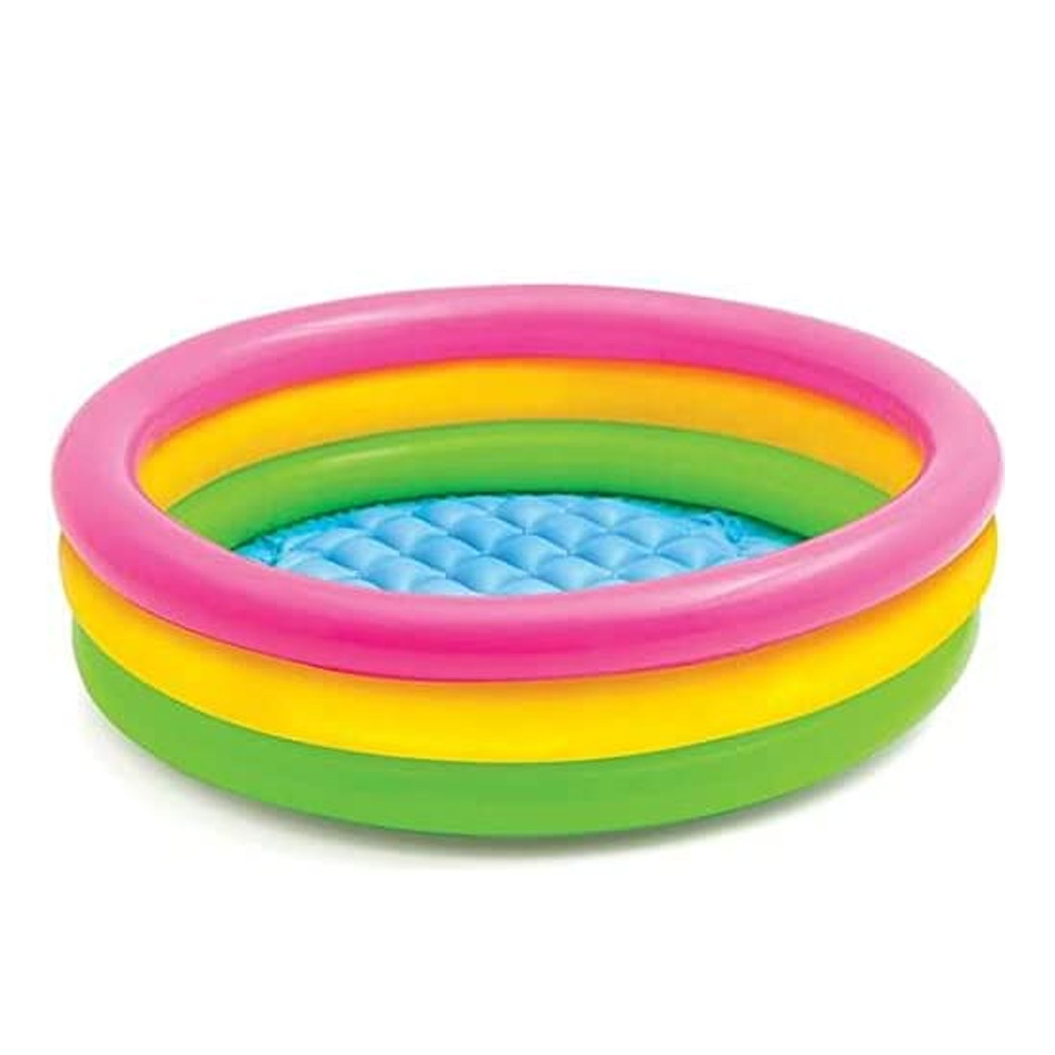 PISCINA INFLABLE 3 AROS ARCOIRIS INTEX 86X25CM - 1