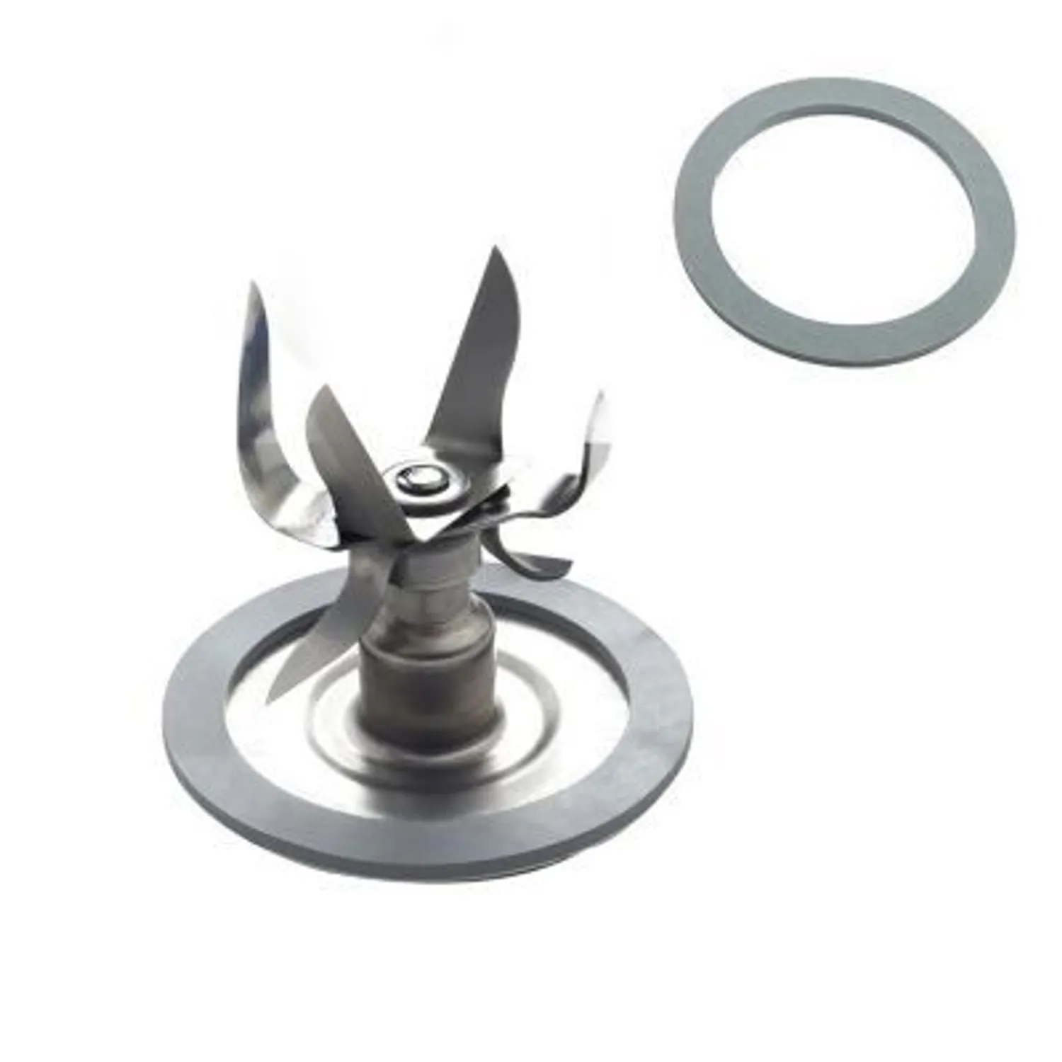 CUCHILLA OSTER ACCESORIO 6 ASPAS + TAPA LICUADORA CLÁSICO 4980-4903 ACERO INOXIDABLE - 5