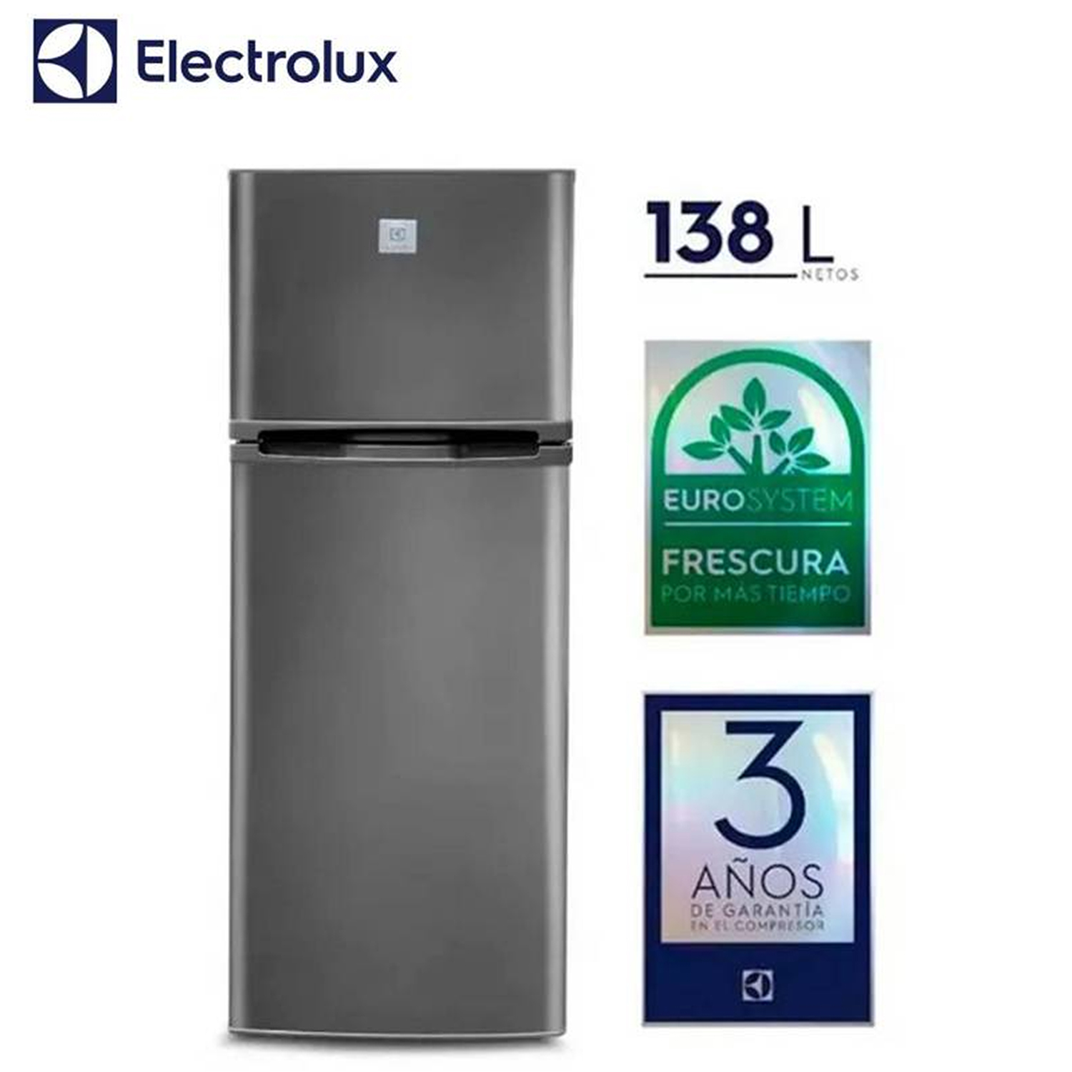 REFRIGERADORA ELECTROLUX TOP MOUNT FROST 138 LTS ERT18G2HNI - 6