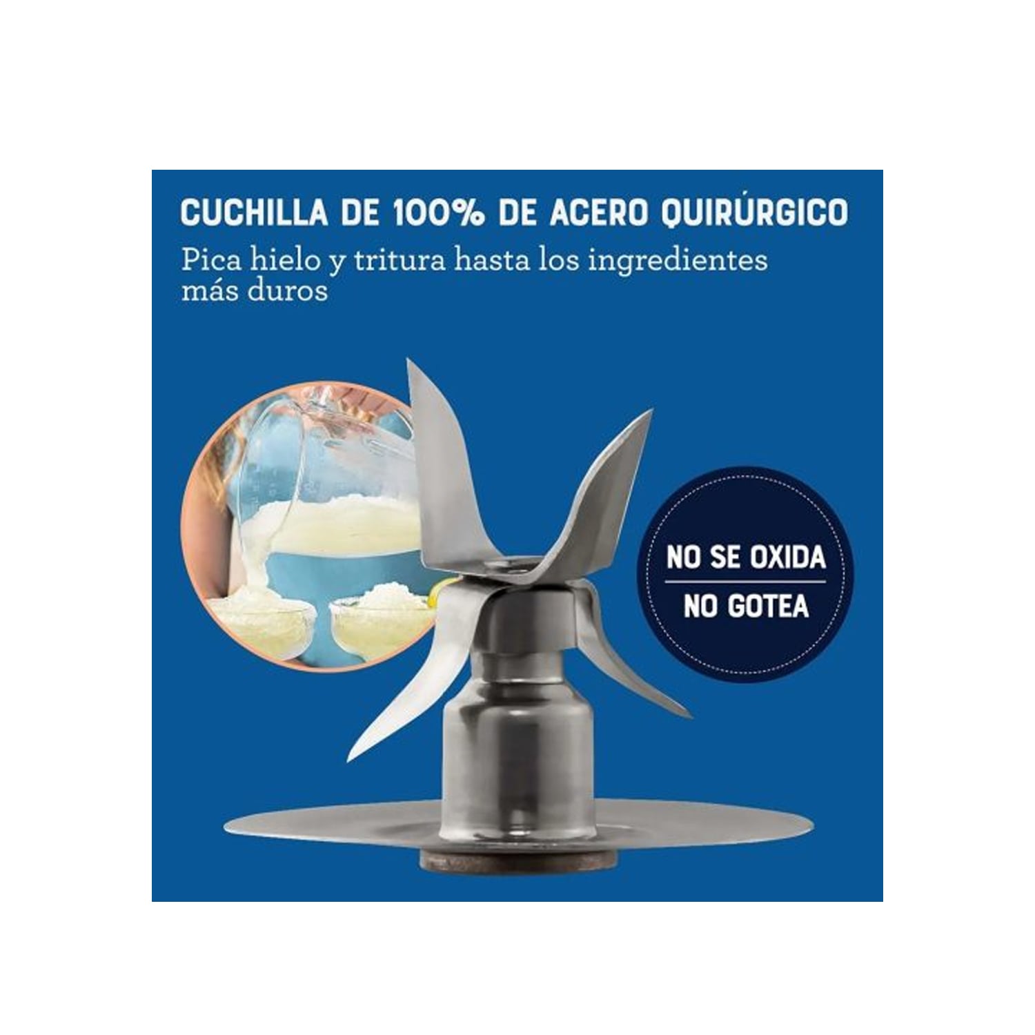 LICUADORA OSTER BLSTPEG-NPB 1.5LT 6VEL 800W - 4