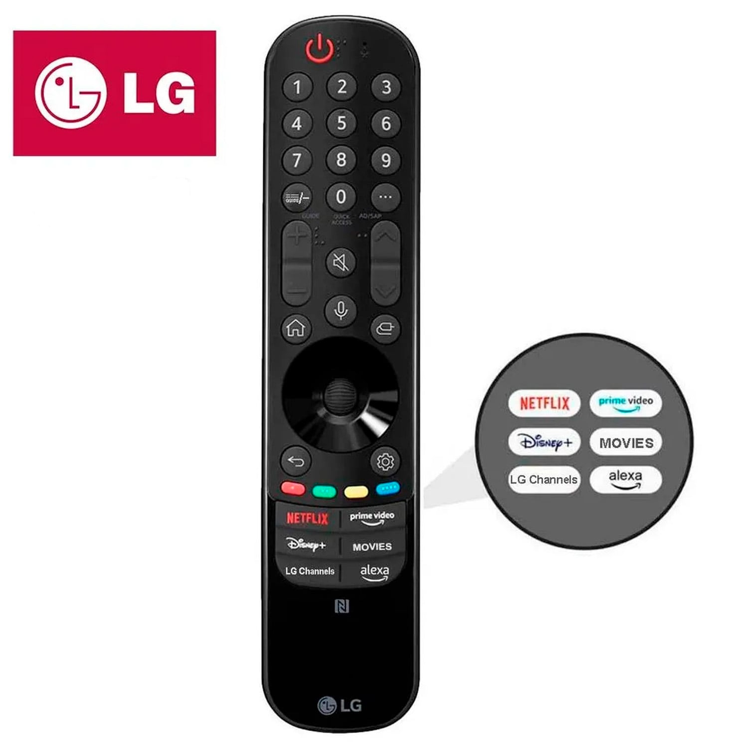 CONTROL MAGIC 2024 LG MR24GN NEGRO - 1
