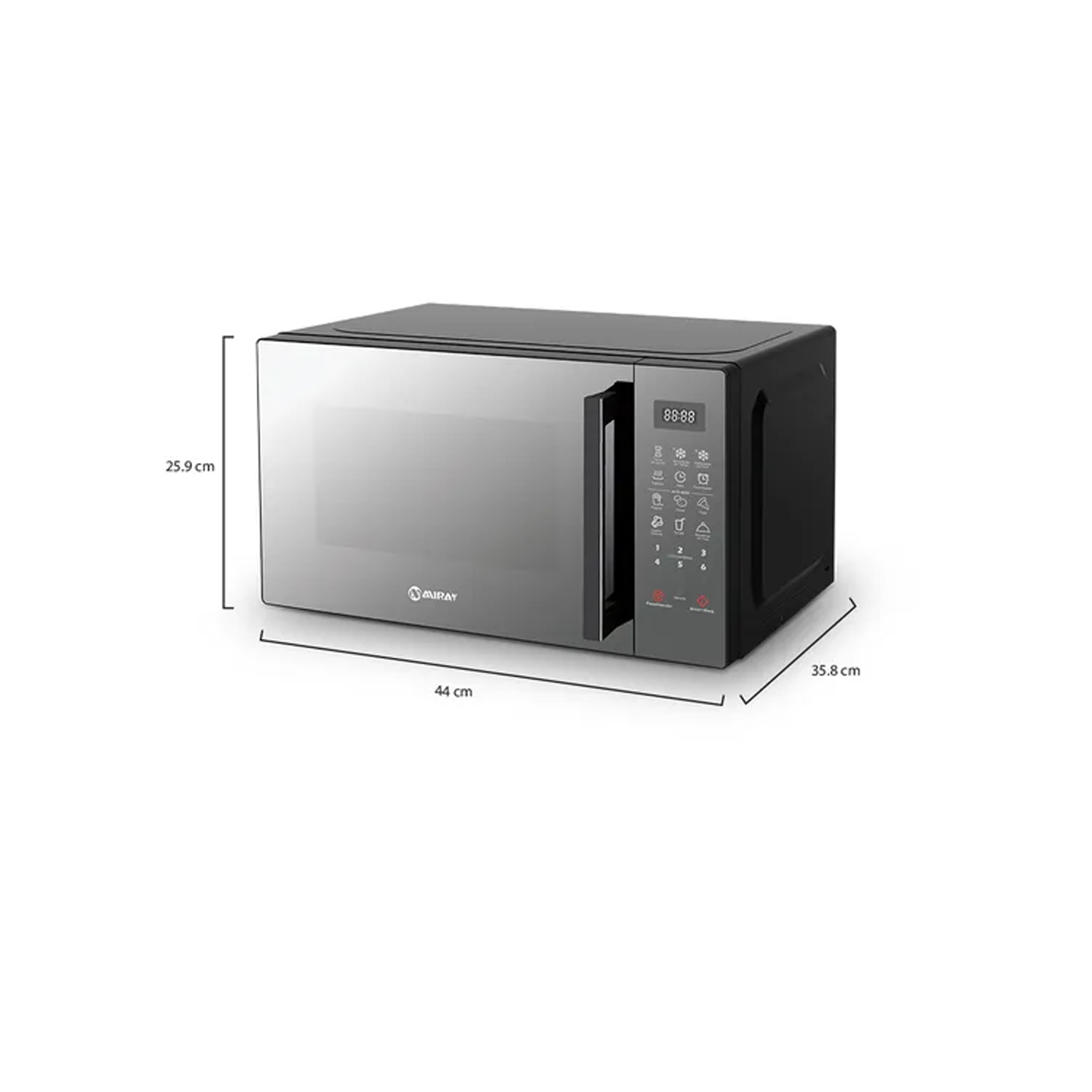 HORNO MICROONDAS MIRAY HMM-205N 20 LITROS - 5