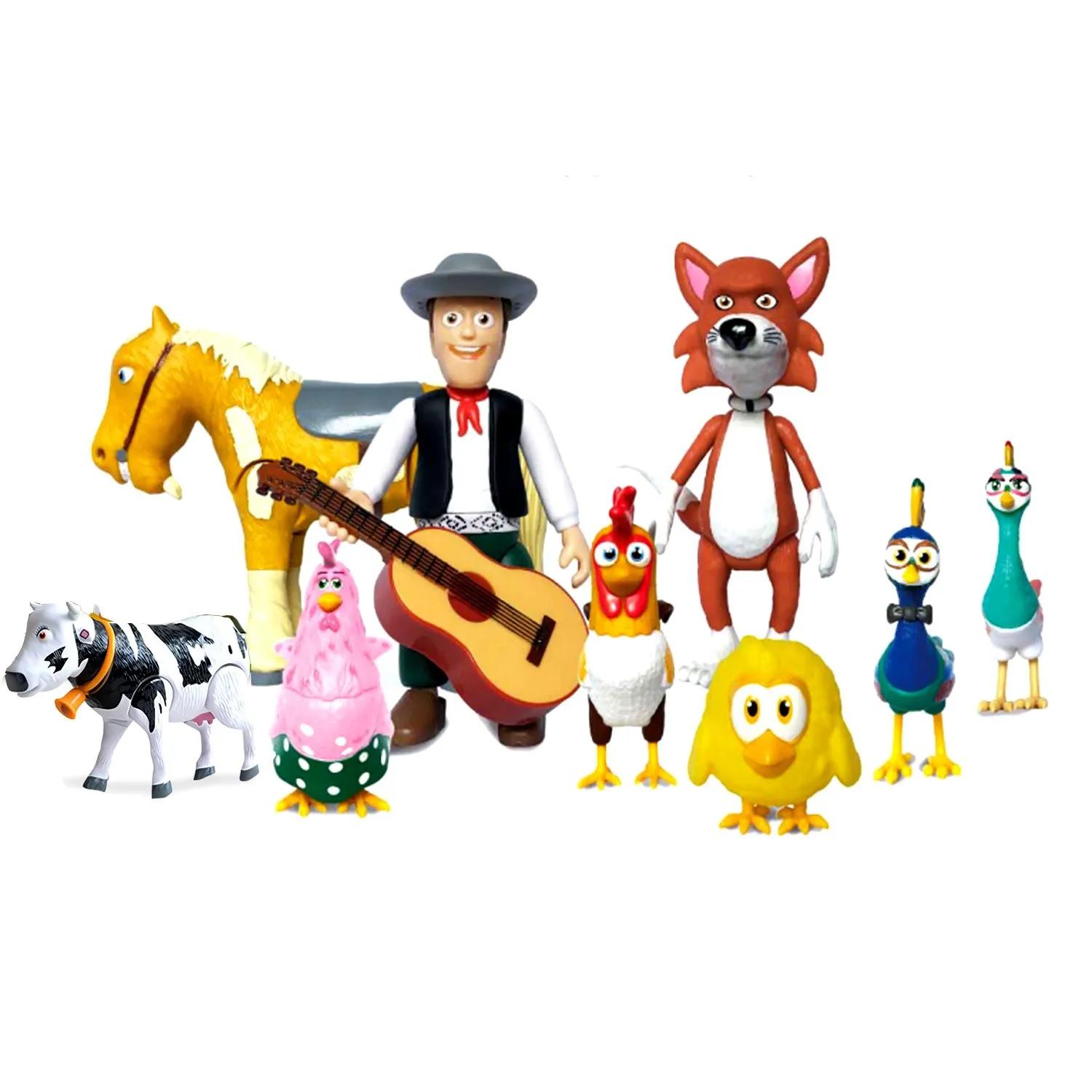 SET DE FIGURAS ARTICULABLES LA GRANJA DE ZENÓN 10 PIEZAS - 2