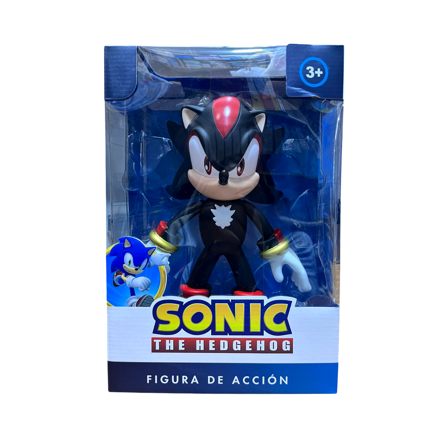 MUÑECO SONIC THE HEDGEHOG ARTICULABLE SHADOW 9938-SHADOW - 4