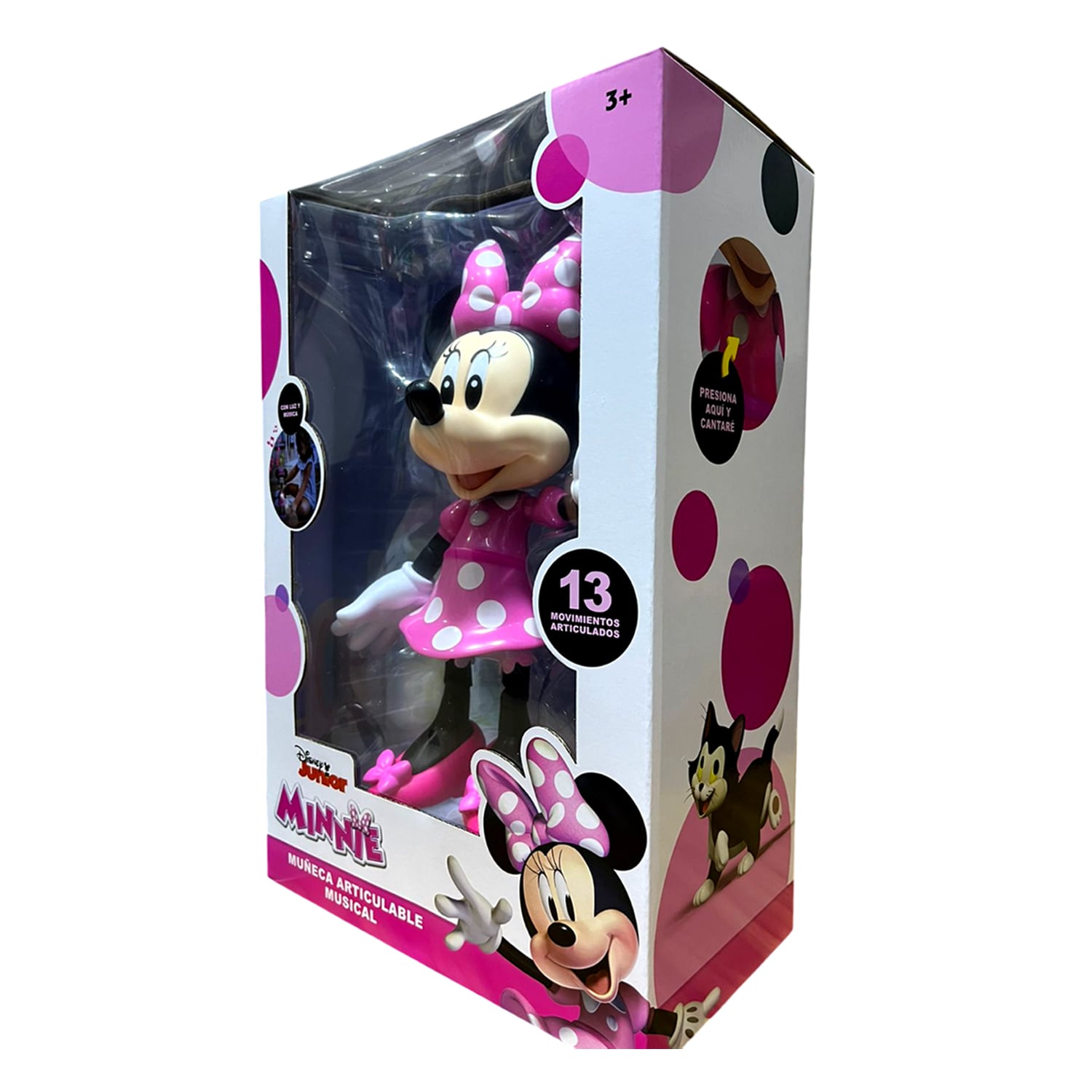 FIGURA ARTICULABLES DE MINNIE MOUSE CON LUCES Y SONIDO - 5