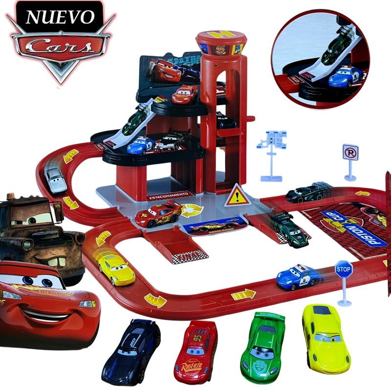 JUGUETE PISTA DE ESTACIONAMIENTO CARS ALTERNATIVO A1 6339 - 1