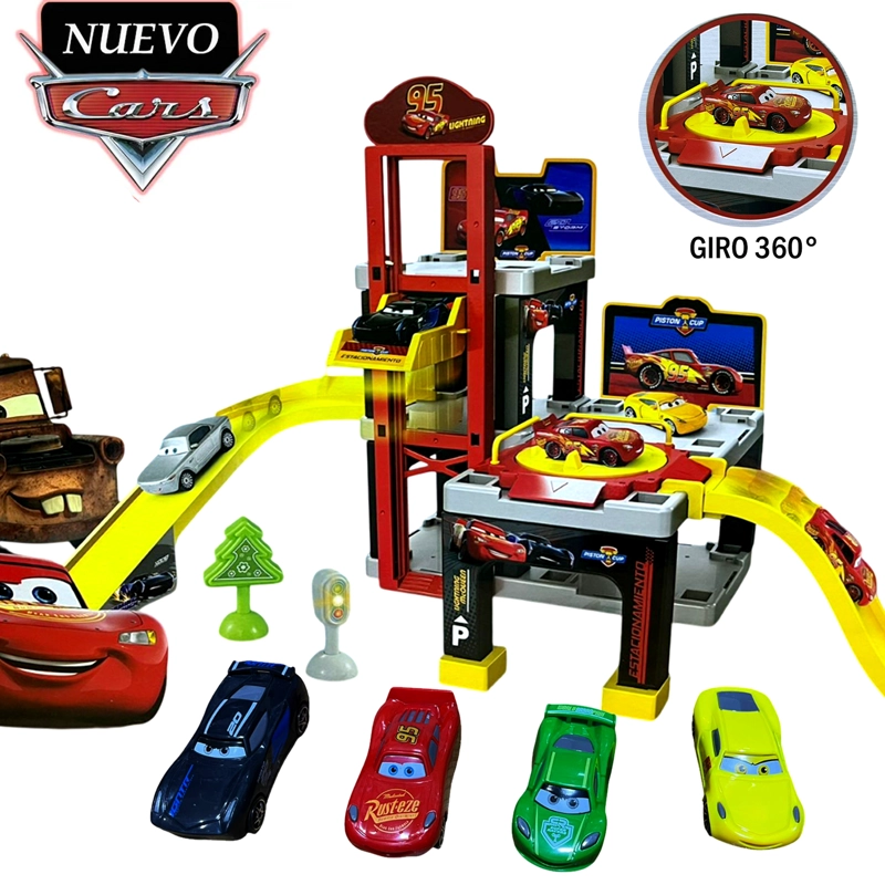 JUGUETE PISTA DE ESTACIONAMIENTO CARS ALTERNATIVO A1 6345 - 1