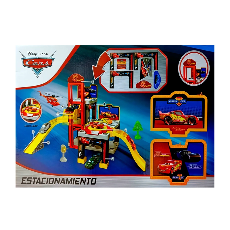 JUGUETE PISTA DE ESTACIONAMIENTO CARS ALTERNATIVO A1 6345 - 4