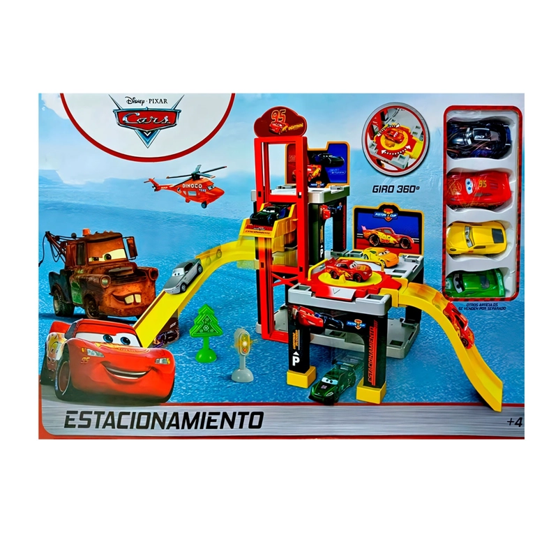 JUGUETE PISTA DE ESTACIONAMIENTO CARS ALTERNATIVO A1 6345 - 5