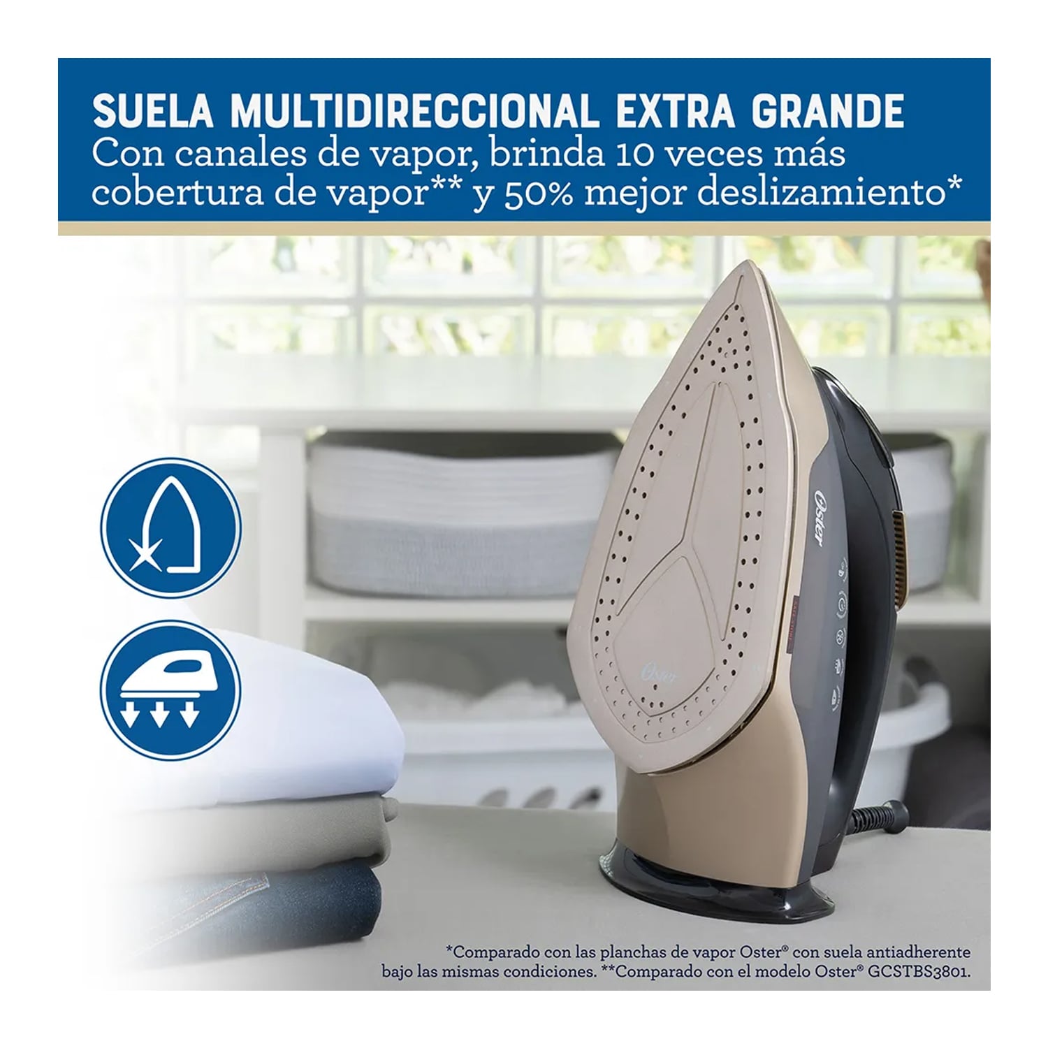 PLANCHA DE VAPOR PRESSXPRESS GCSTPX9000B - 4