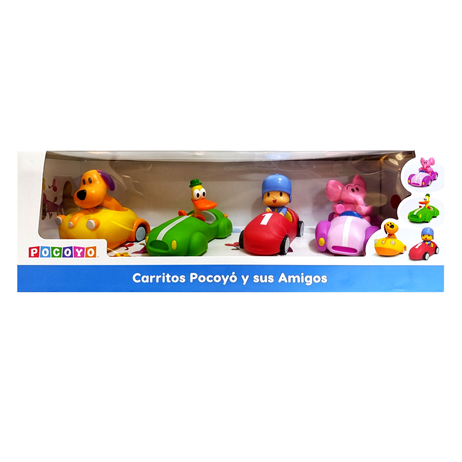 JUGUETE SET DE VEHÍCULOS POCOYO Y SUS AMIGOS 4PCS PV-4 - 3