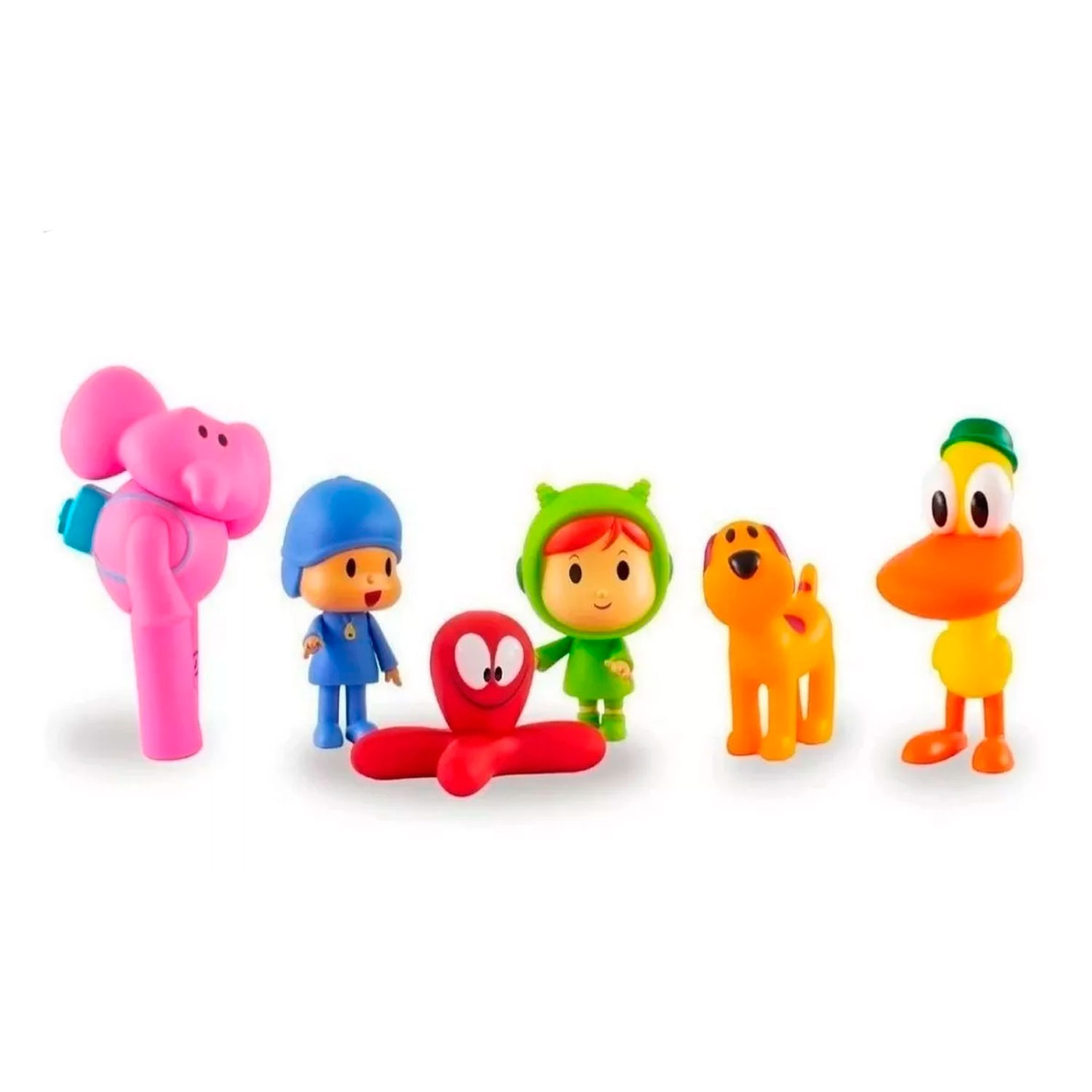 SET DE FIGURAS ARTICULABLES POCOYO Y SUS AMIGOS 6PCS - 2