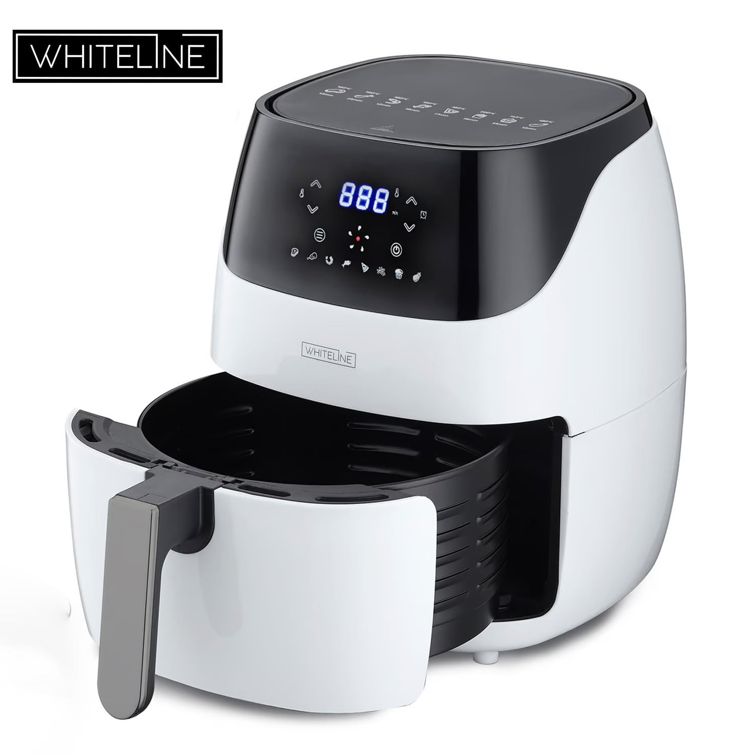 FREIDORA DE AIRE DIGITAL DE 4.5L WHITELINE DH-202A BLANCO - 3
