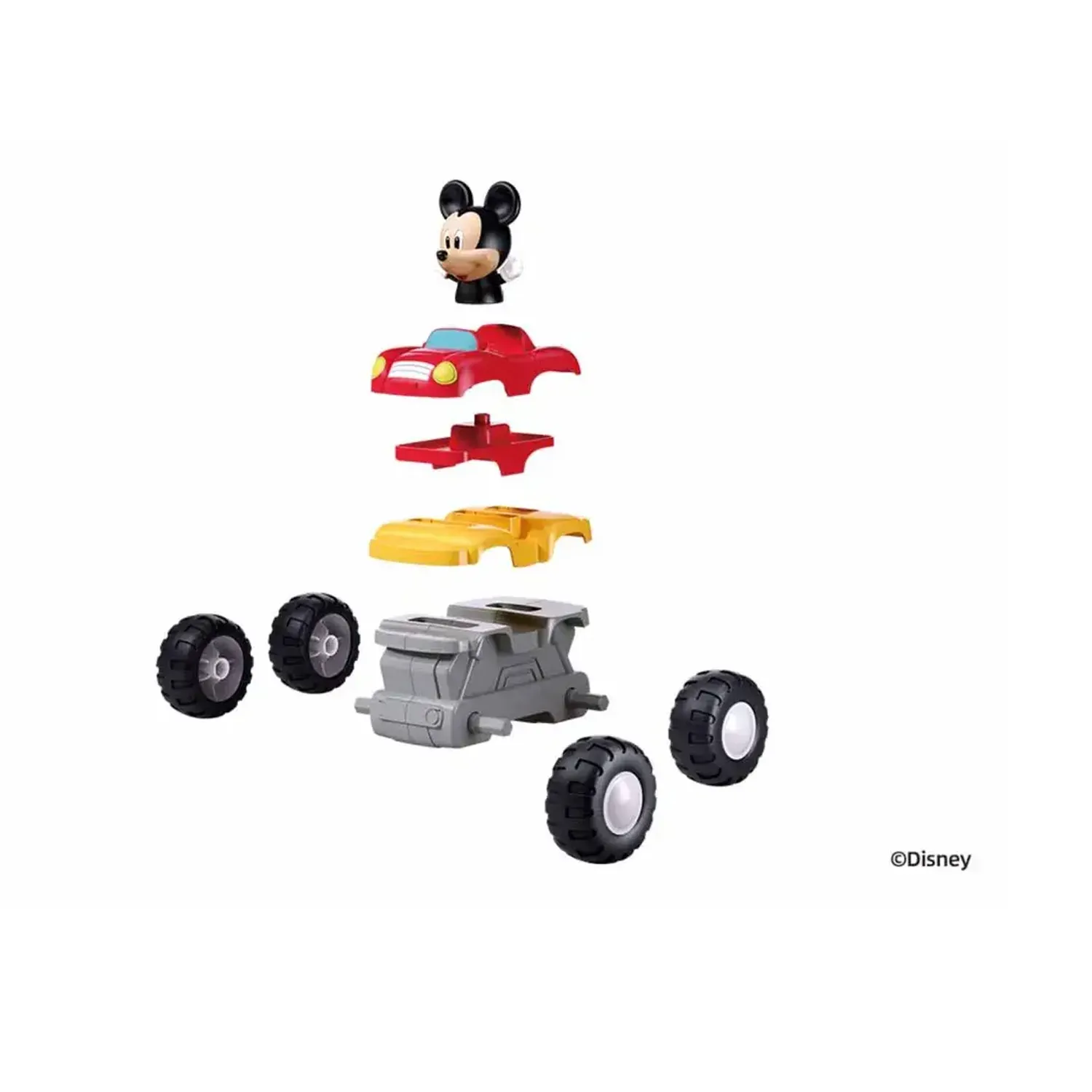 JUGUETE CAMIÓN MONSTRUO DE FRICCIÓN DE MICKEY 9 PIEZAS M38-LS003 - 3
