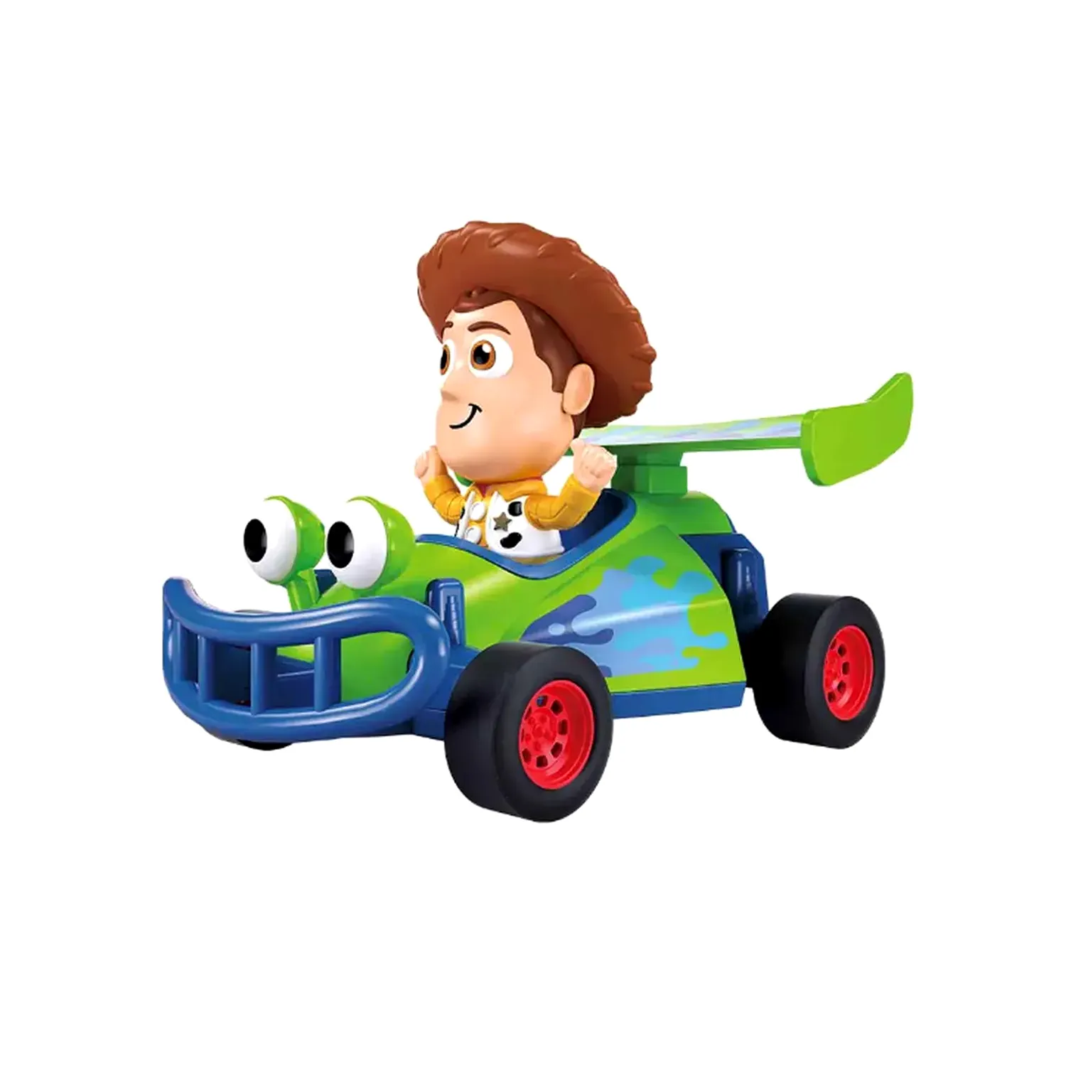 JUGUETE CARRO DE CARRERAS DE FRICCIÓN DE WOODY 7 PIEZAS M38-LS023 - 2