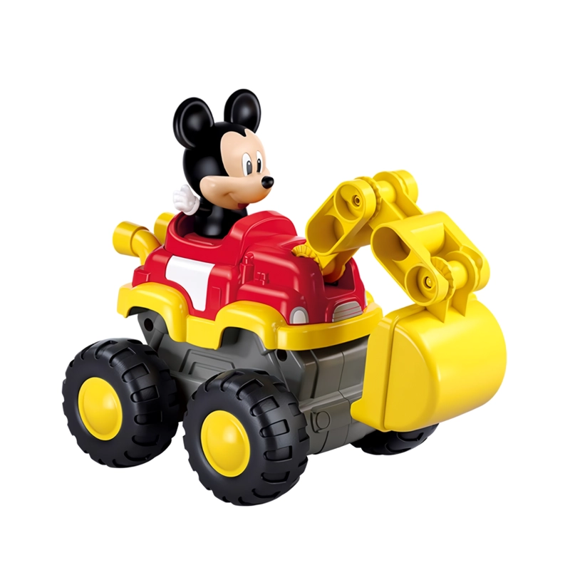 JUGUETE EXCAVADORA DE FRICCIÓN DE MICKEY +CAMIÓN 2 EN 1 14 PIEZAS M38-LS002 - 3