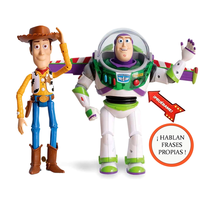 SET DE FIGURAS DE ACCIÓN TOY STORY WOODY Y BUZZLIGHTYEAR TY-MWB - 1