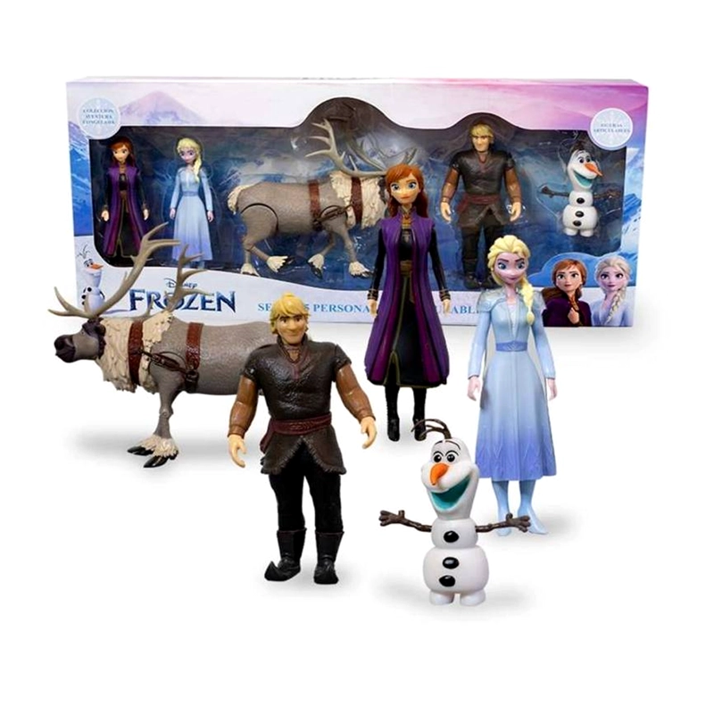 SET DE FIGURAS ARTICULABLES FROZEN II DISNEY FZM-5 - 2
