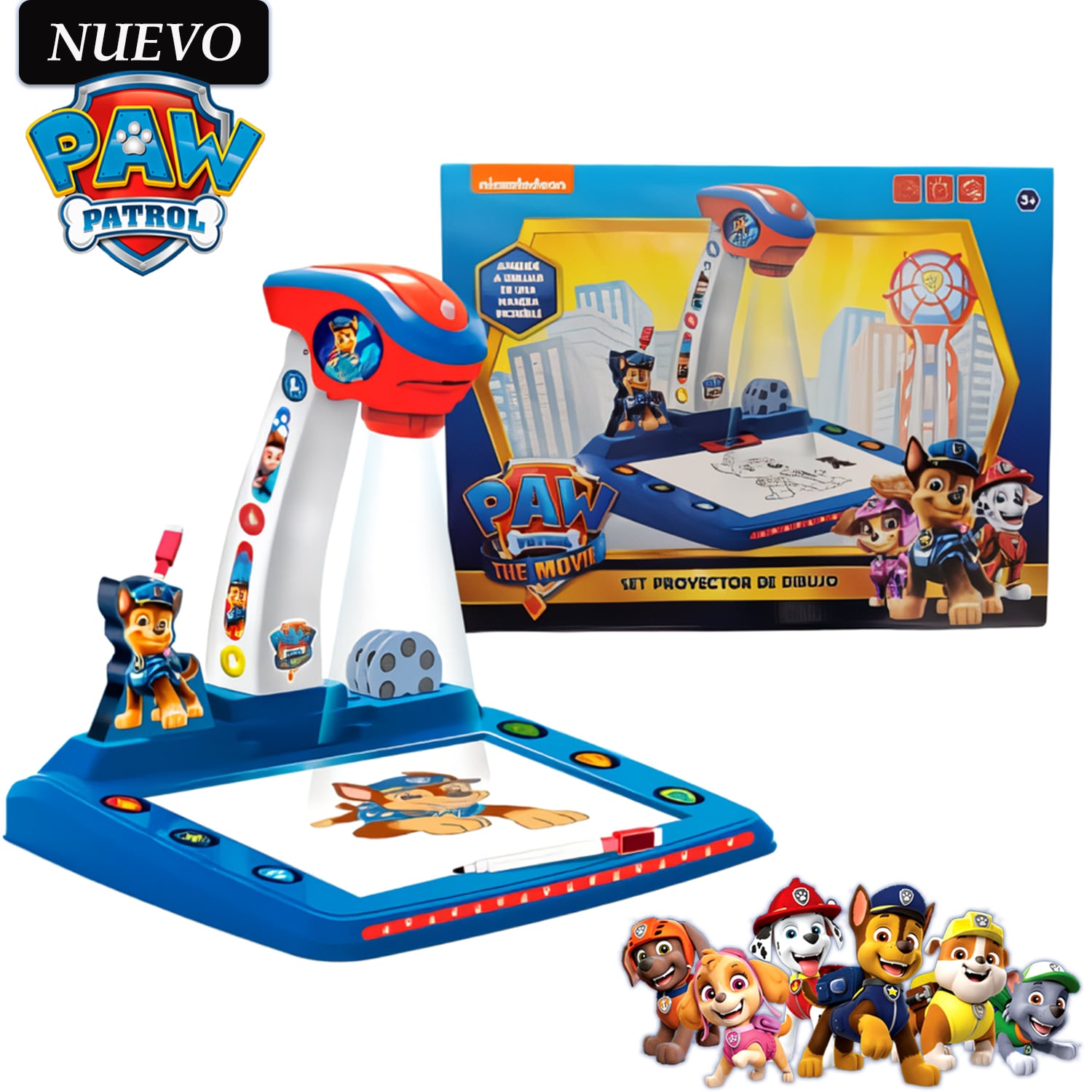 PIZARRA PROYECTOR PARA NIÑOS PAW PATROL 628-11 - 1