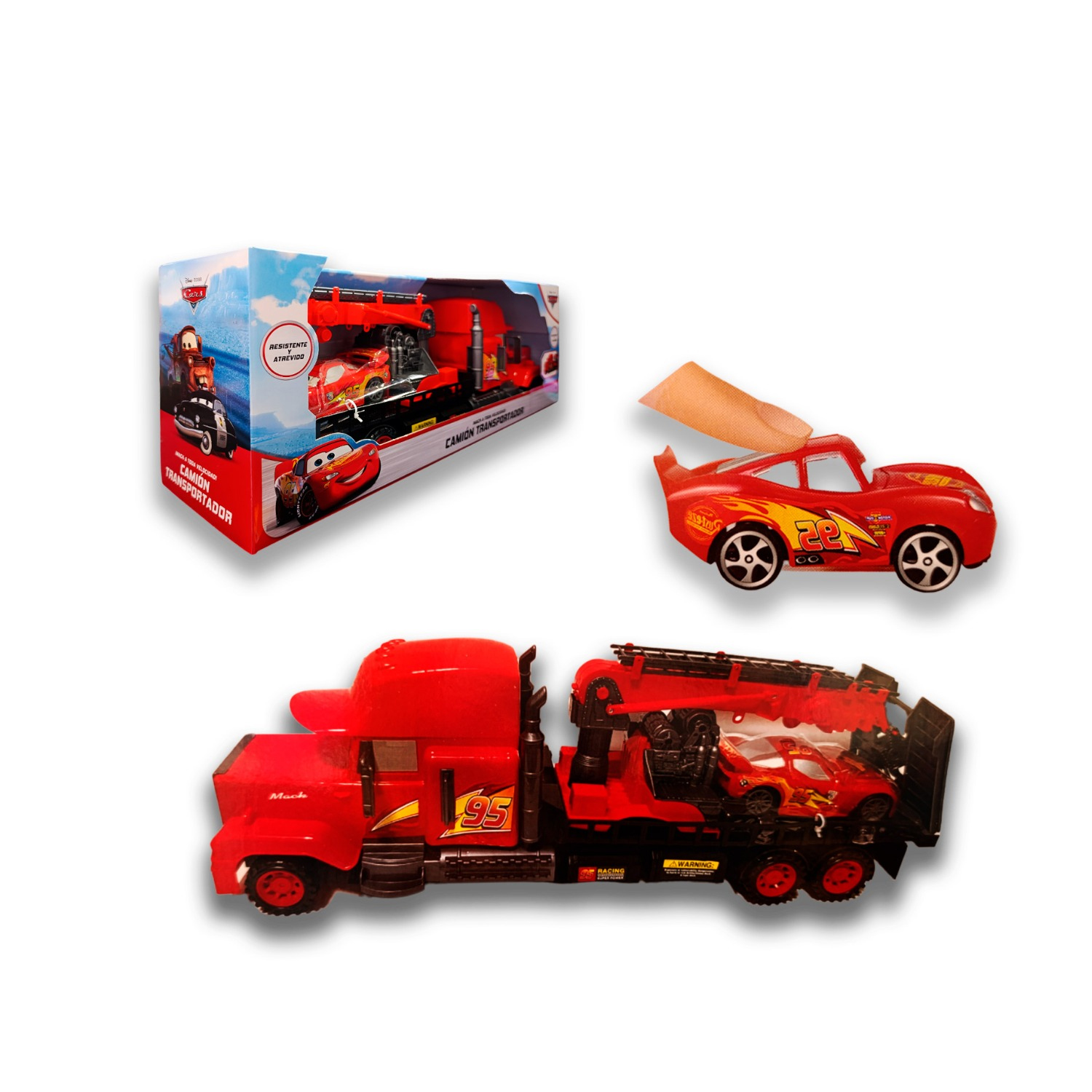 JUGUETE CAMIÓN TRANSPORTADOR DE CARS 919-229A - 3