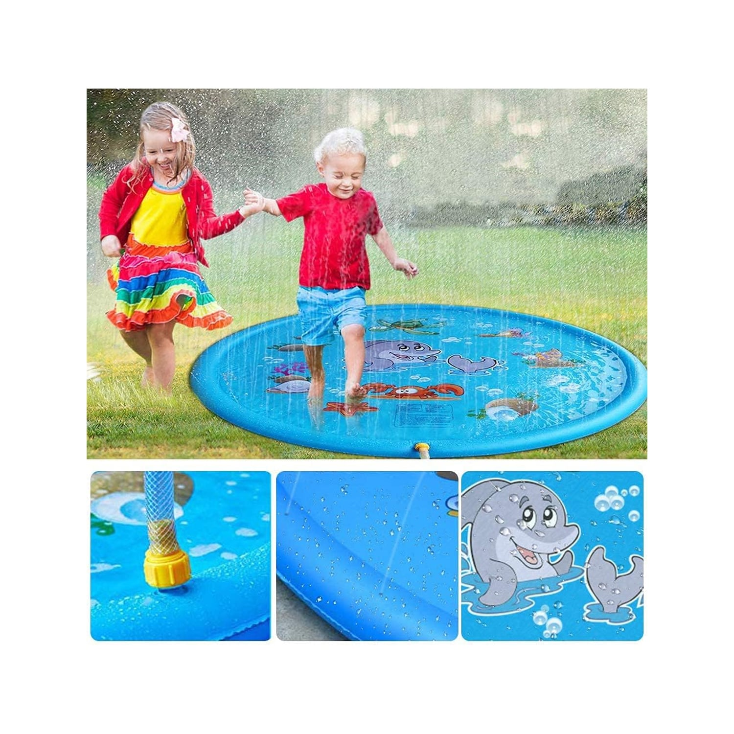 PISCINA PILETA DE AGUA INFLABLE PARA NIÑOS - 5