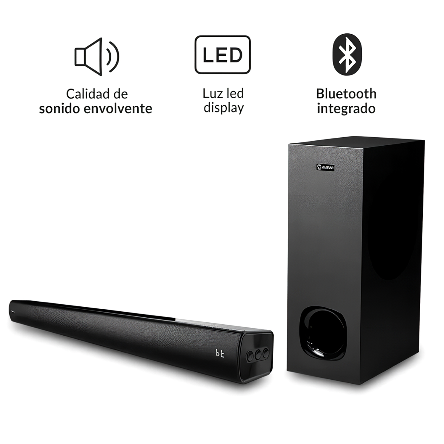 SOUNDBAR MIRAY SBM-S30Y BLUETOOTH 60 WATTS - 1