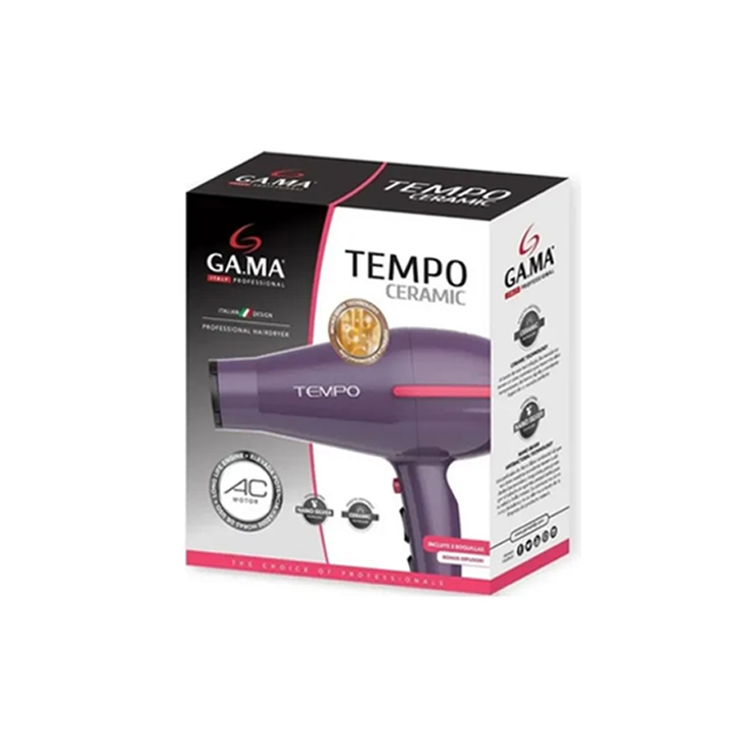 SECADORA DE CABELLO TEMPO CERAMIC 2200W GAMA BECHD0000002015 - 5