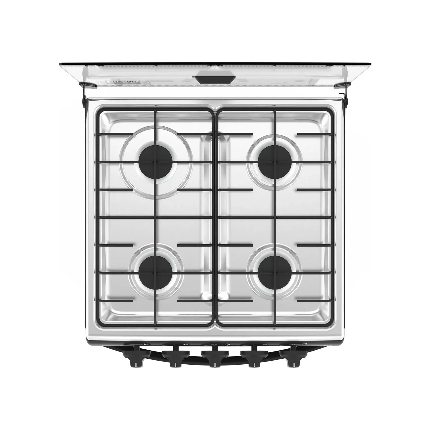 COCINA MABE DE PISO A GAS NEGRO EMP2000AN0 + CAMPANA CMU6020PB0 60 CM - 4