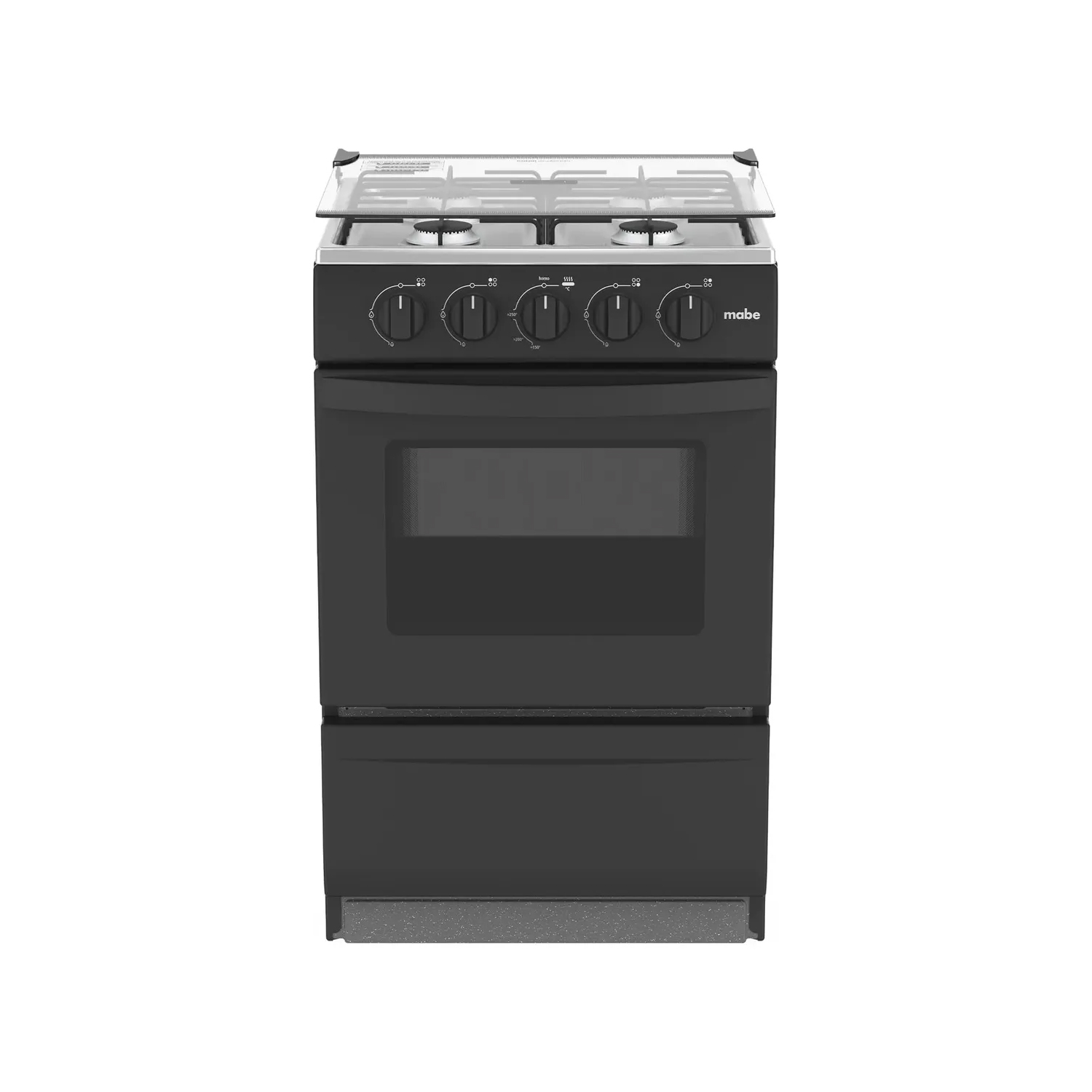 COCINA MABE DE PISO A GAS NEGRO EMP2000AN0 + CAMPANA CMU6020PB0 60 CM - 5