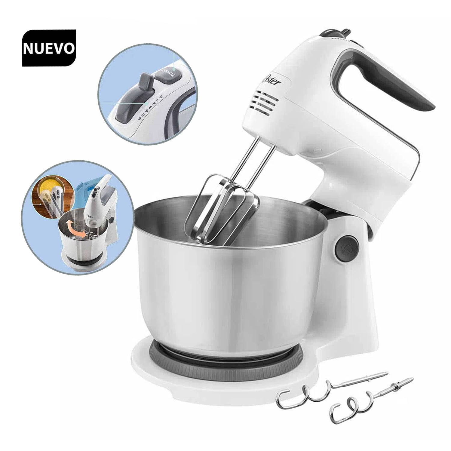 BATIDORA DE MANO Y PEDESTAL FPSTHS3612 - 1