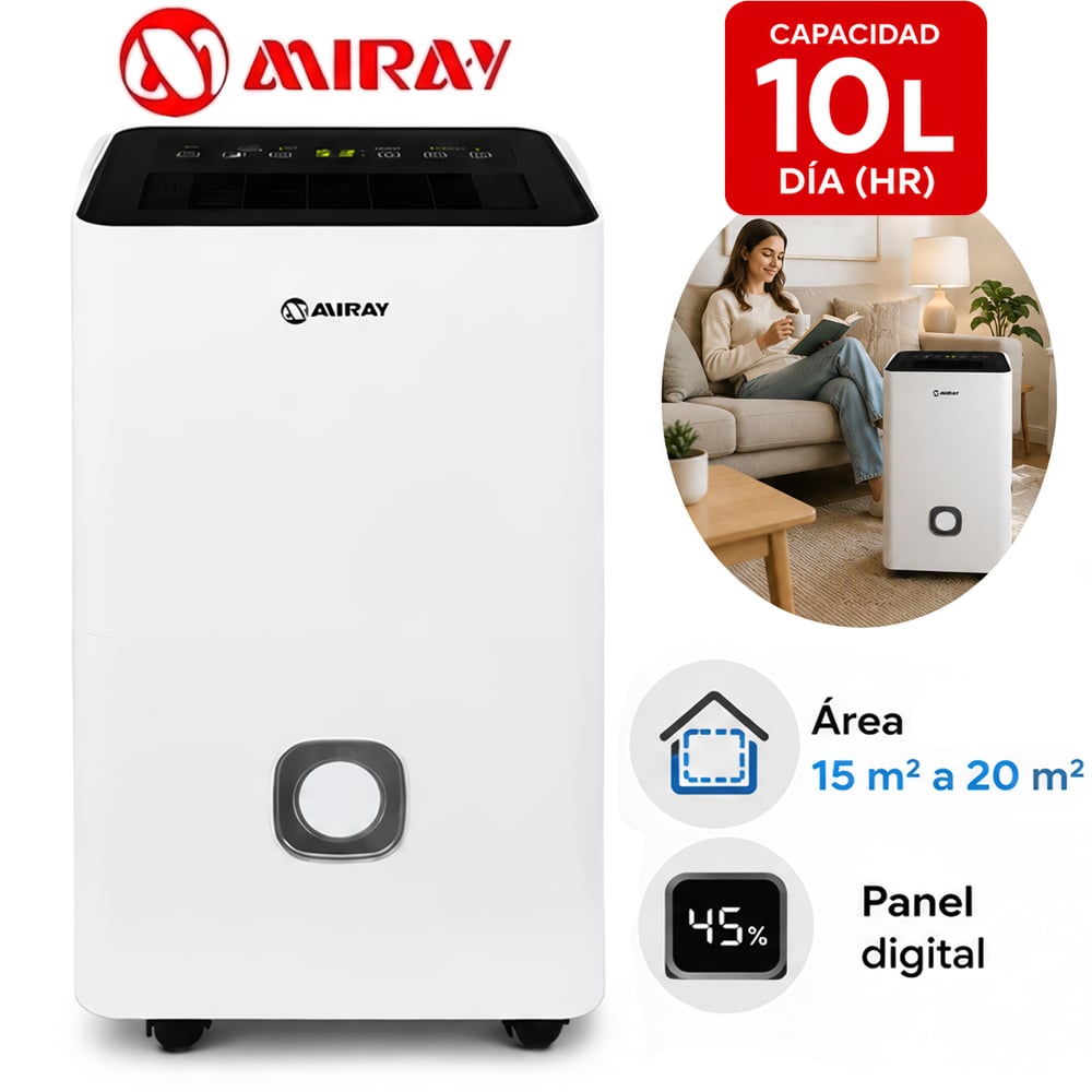 DESHUMEDECEDOR DIGITAL DM-125 1.5L 15 A 20 M2 - 1