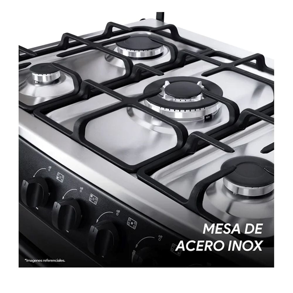 COCINA A GAS GIRASOL PLUS GLP 5 HORNILLAS - 3