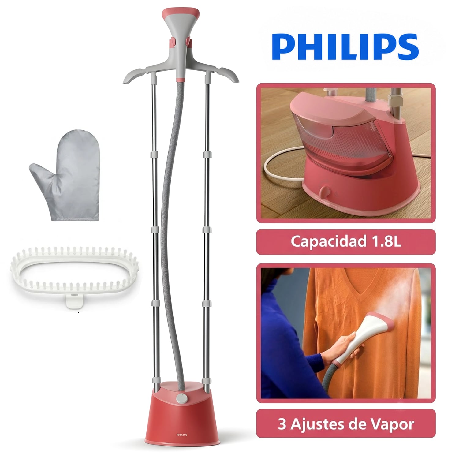 VAPORIZADOR DE PRENDAS SERIE 1000 STE1020_40 - 1