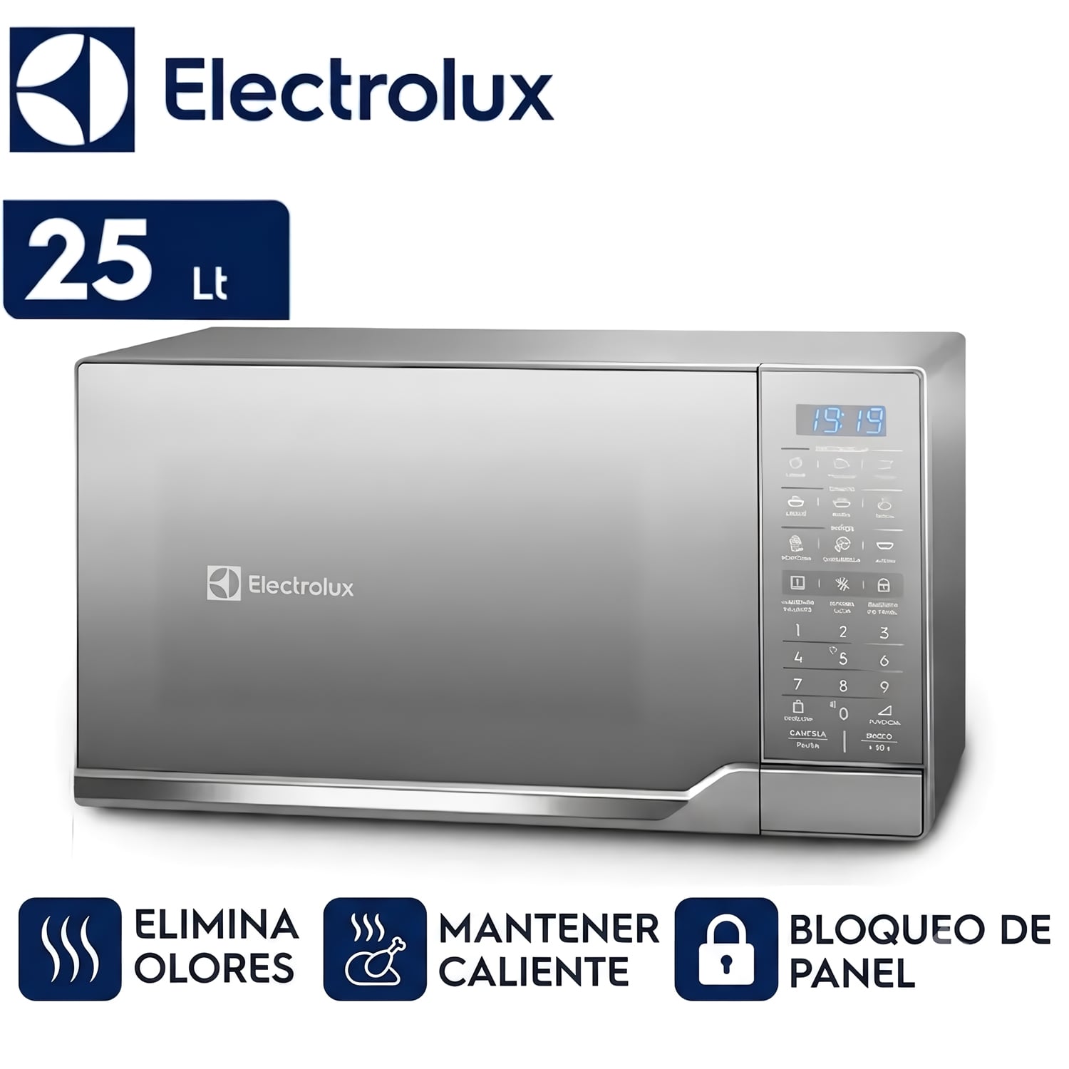 HORNO MICROONDAS 25 LITROS EMDO25S2GSRUG - 1