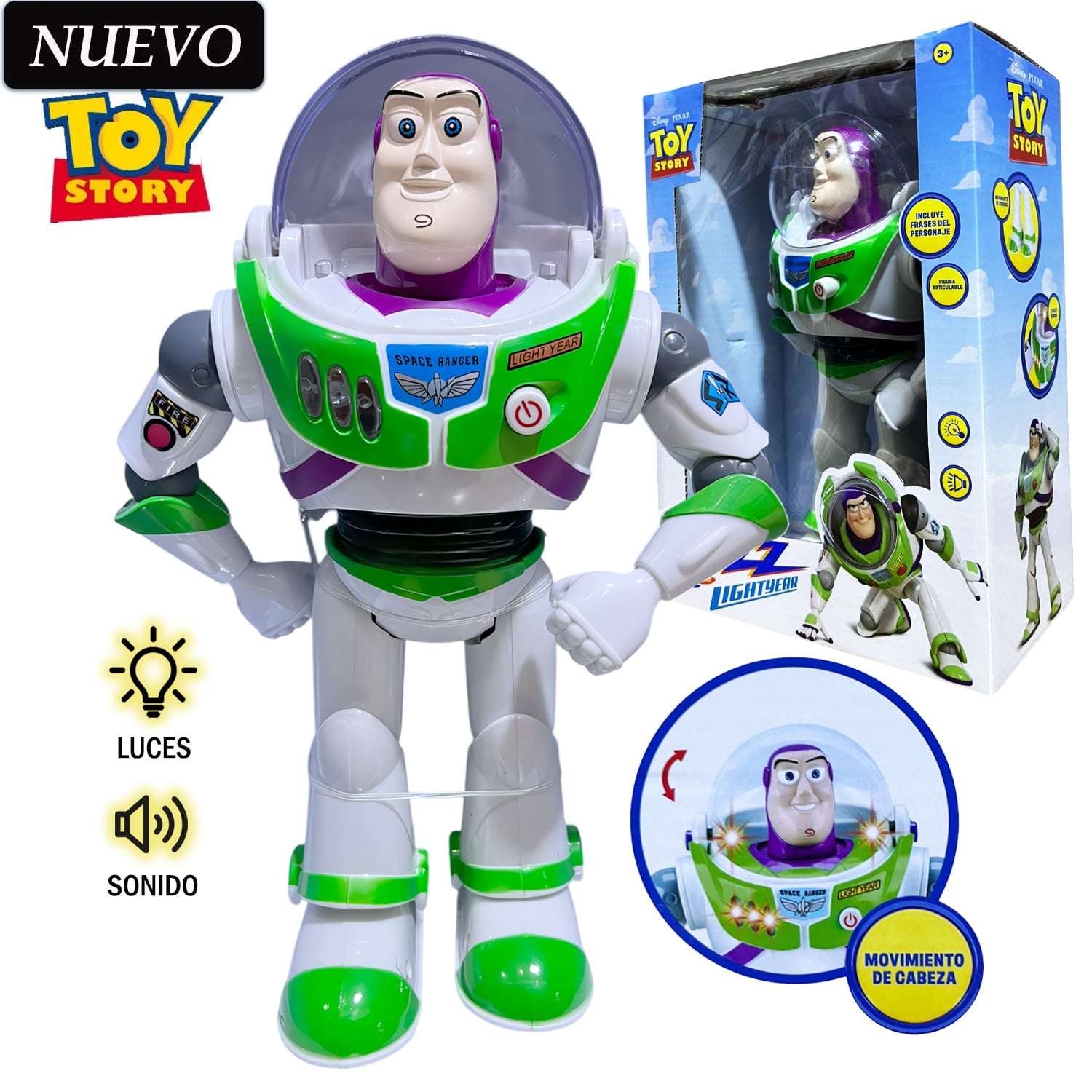 JUGUETE FIGURA DE ACCIÓN TOY STORY BUZZLIGHTYEAR EJ889 - 1