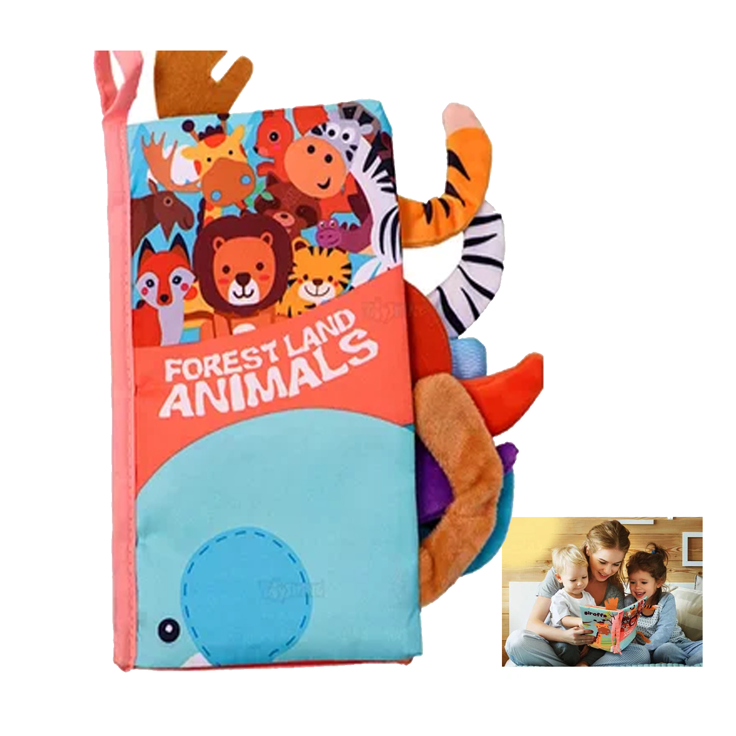 LIBRO ESTIMULACIÓN NIÑOS JUGUETE SENSORIAL ALEATORIO X1 - 2