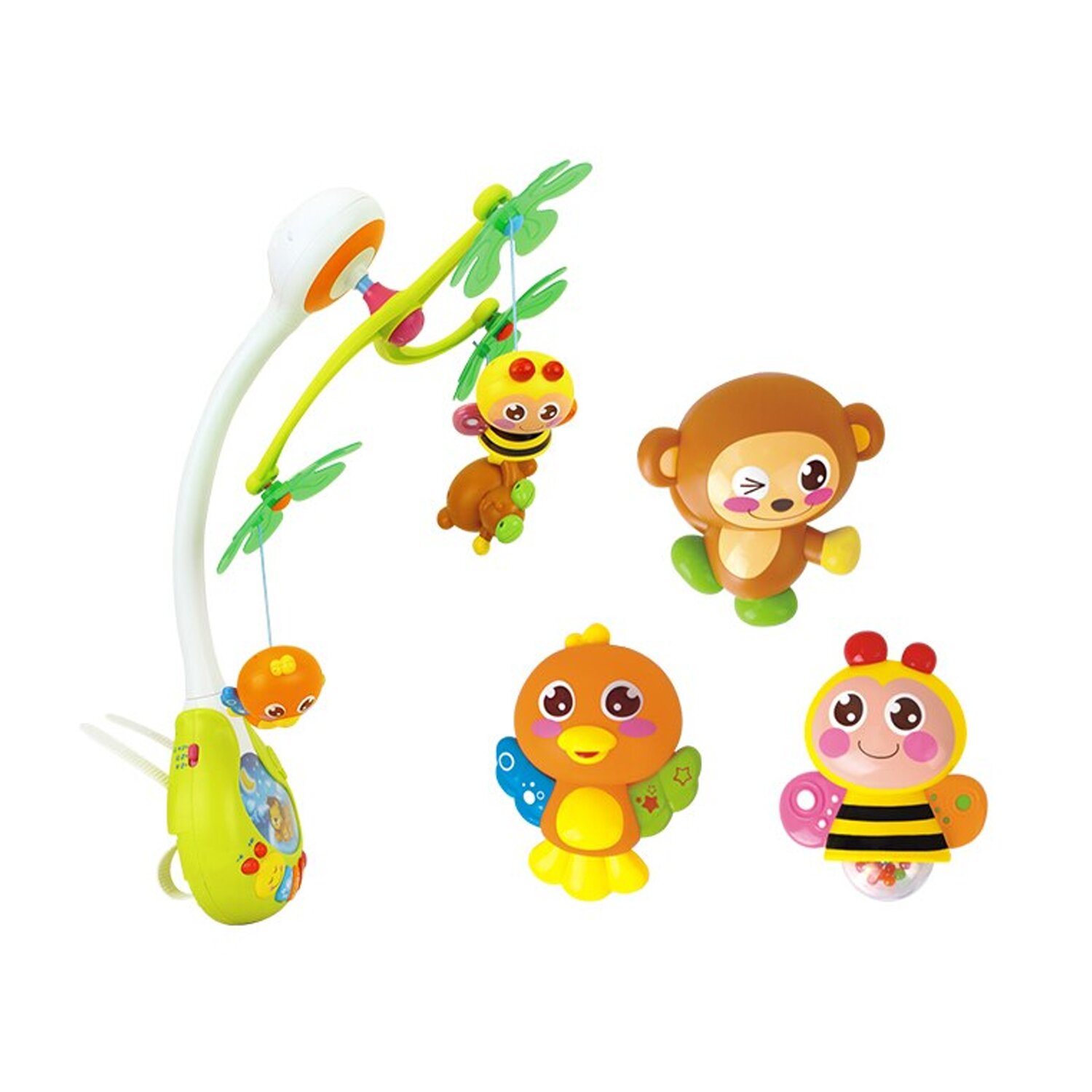 MÓVIL MUSICAL PARA BEBES CON LUCES - 4
