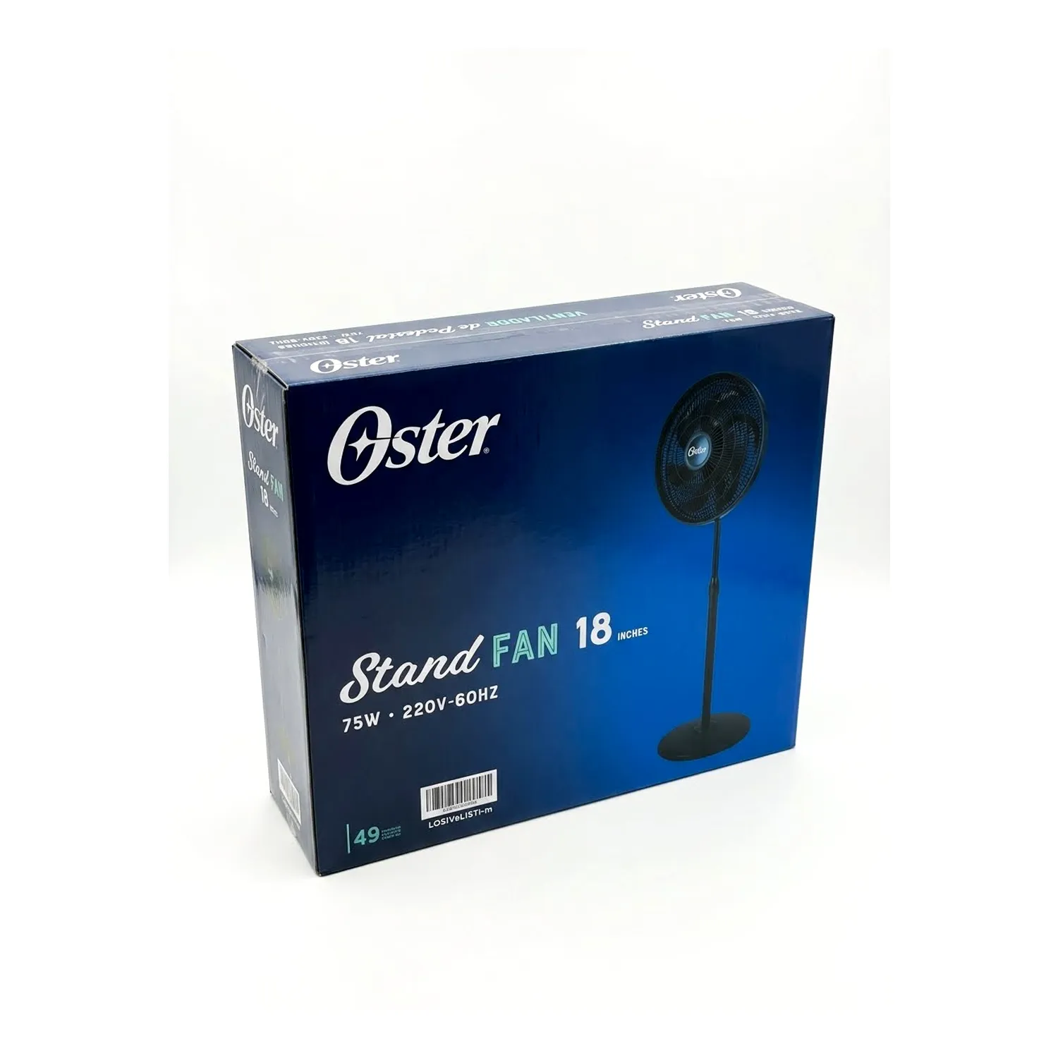 VENTILADOR OSTER DE PEDESTAL 18' 75 WATTS 3 VELOCIDADES EOSVELIST1631 - 4