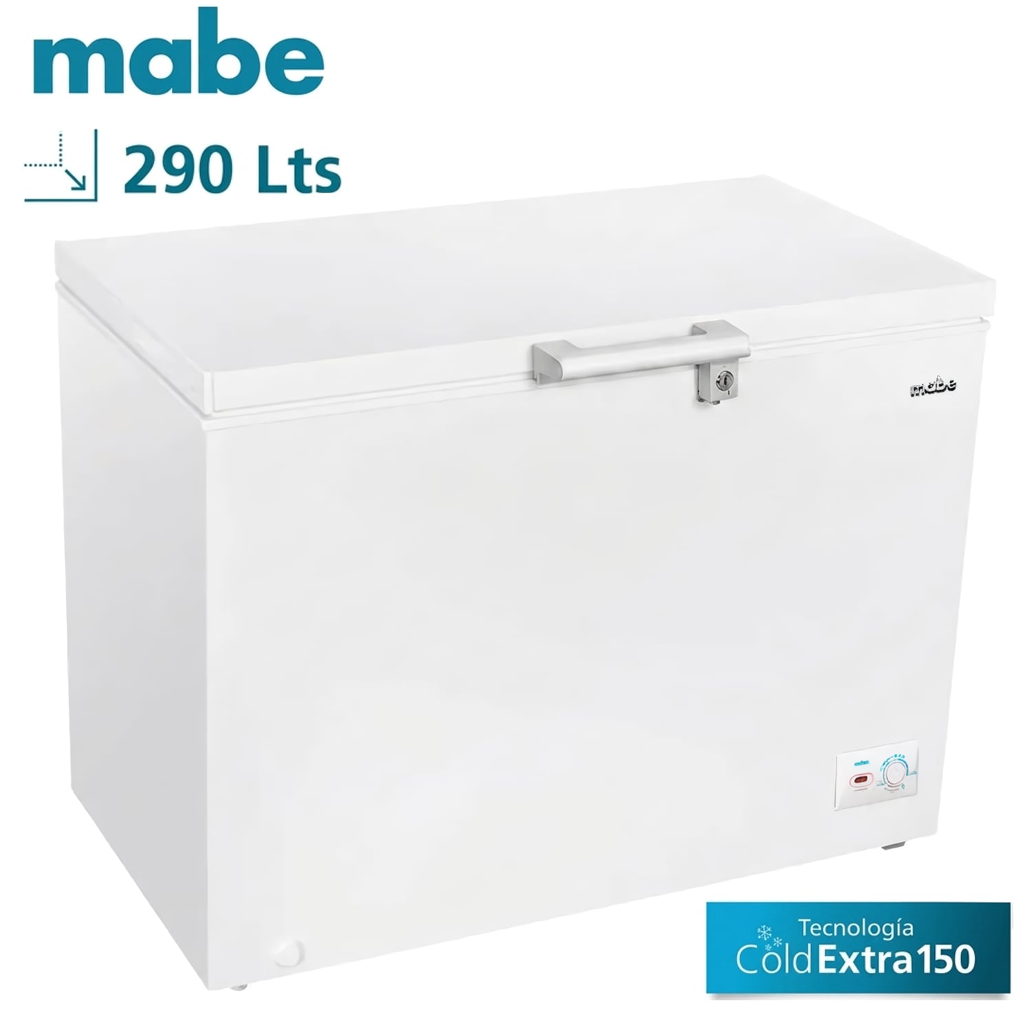 CONGELADORA HORIZONTAL 290 L NETOS BLANCO MABE CHMHM290PHLB0 - 1