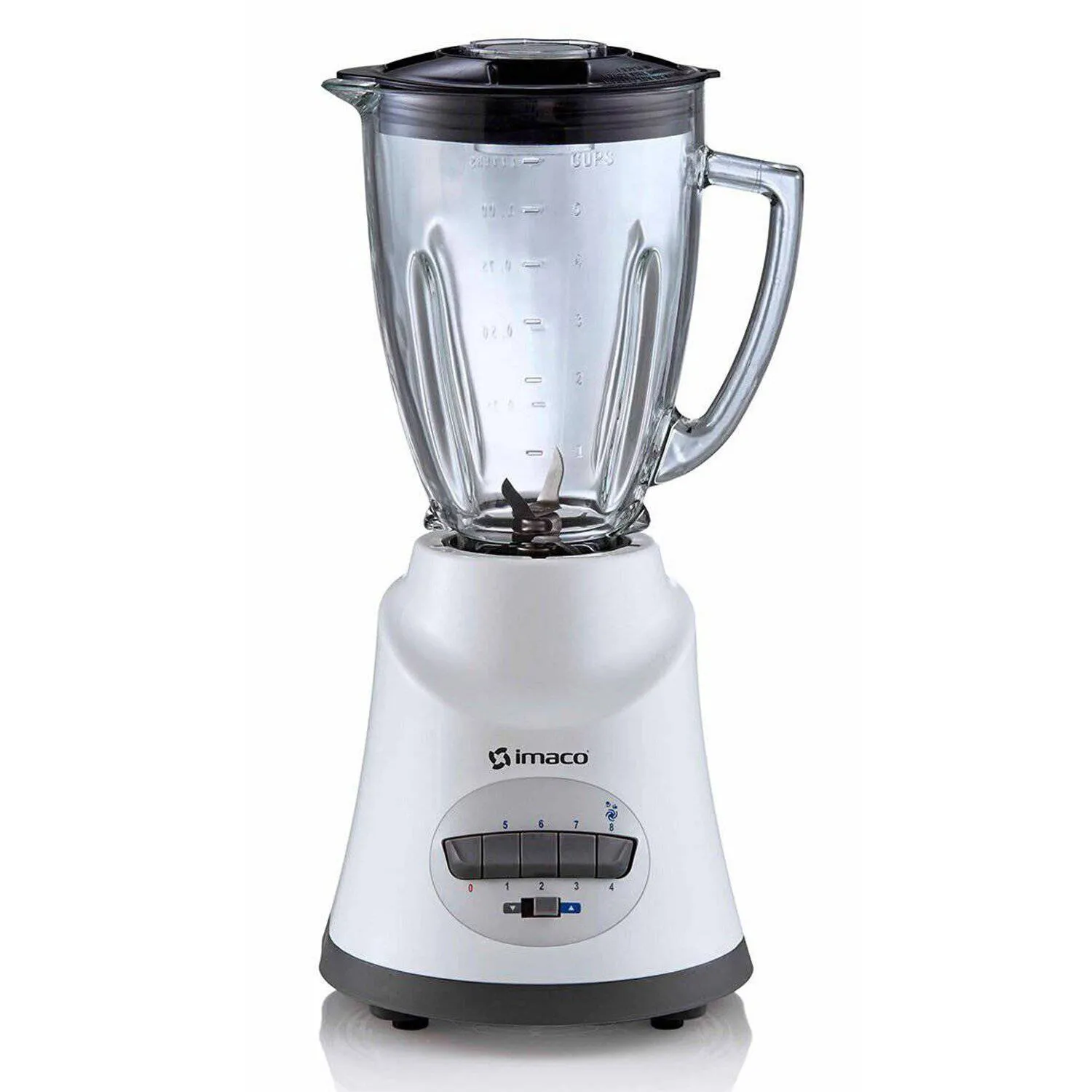 LICUADORA IMACO 8 VELOCIDADES 500W BL8155 BLANCO - 1