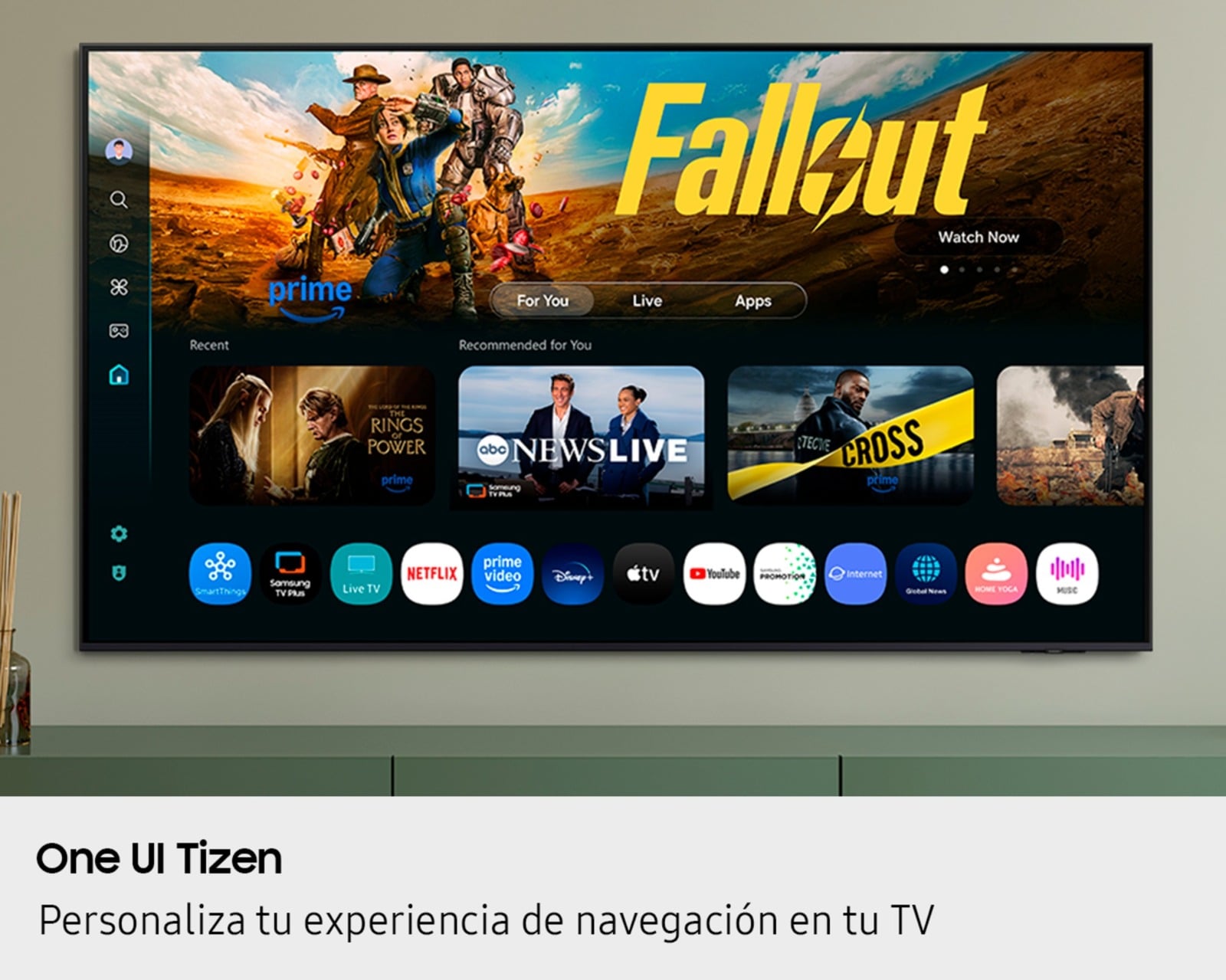 TELEVISOR SAMSUNG 65 CRYSTAL UHD UN65U8000FGXPE SMART TV 2025 - 7