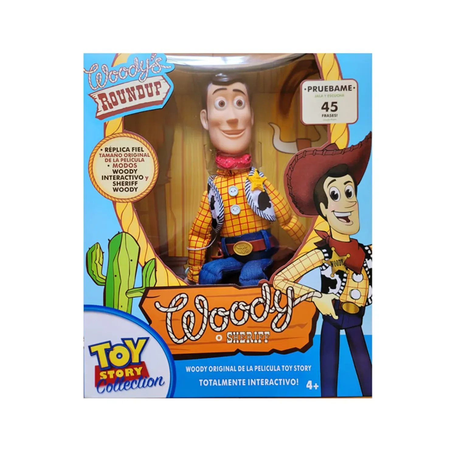 JUGUETE WOODY MUÑECO INTERACTIVO DE TOY STORY 36 CM - 4