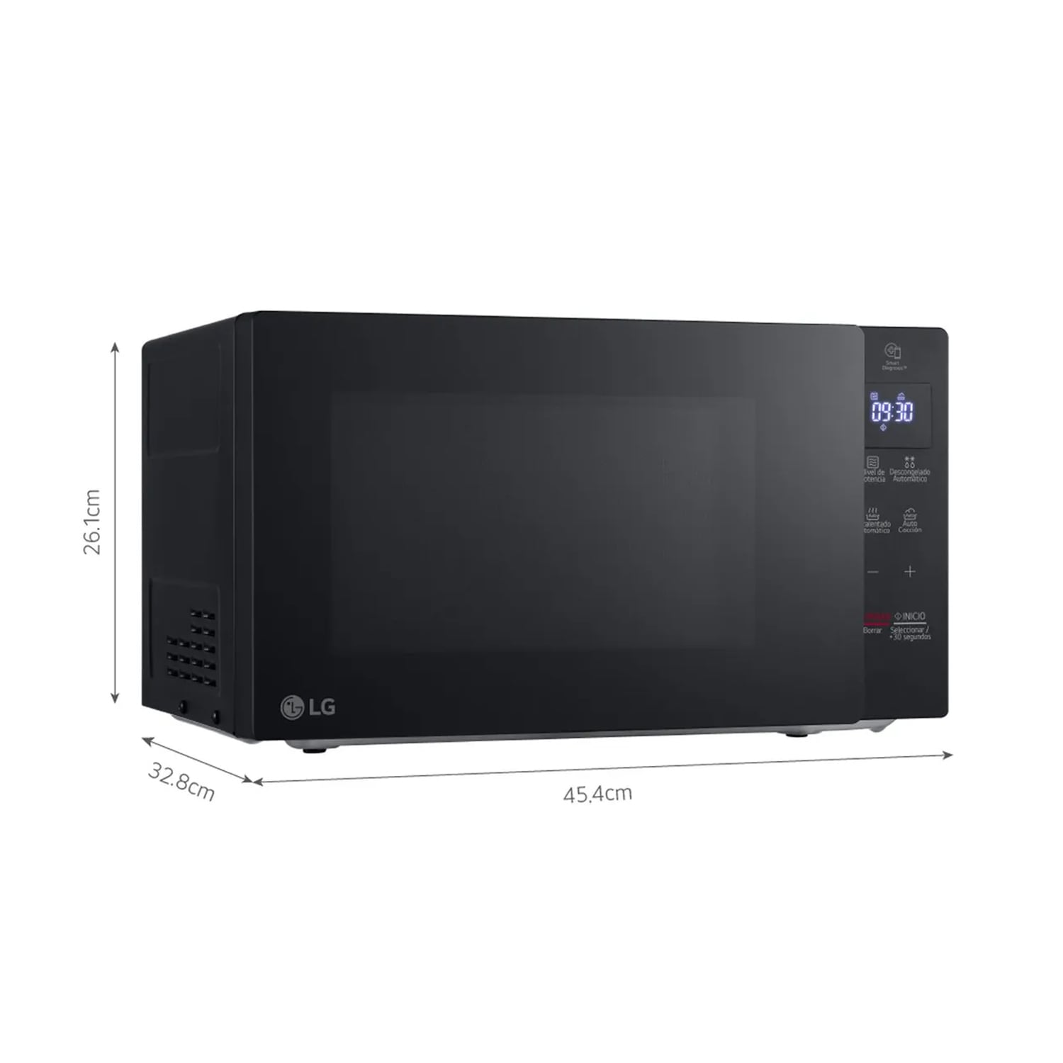 HORNO MICROONDAS LG MS2032GAS 20L CON EASYCLEAN - 3