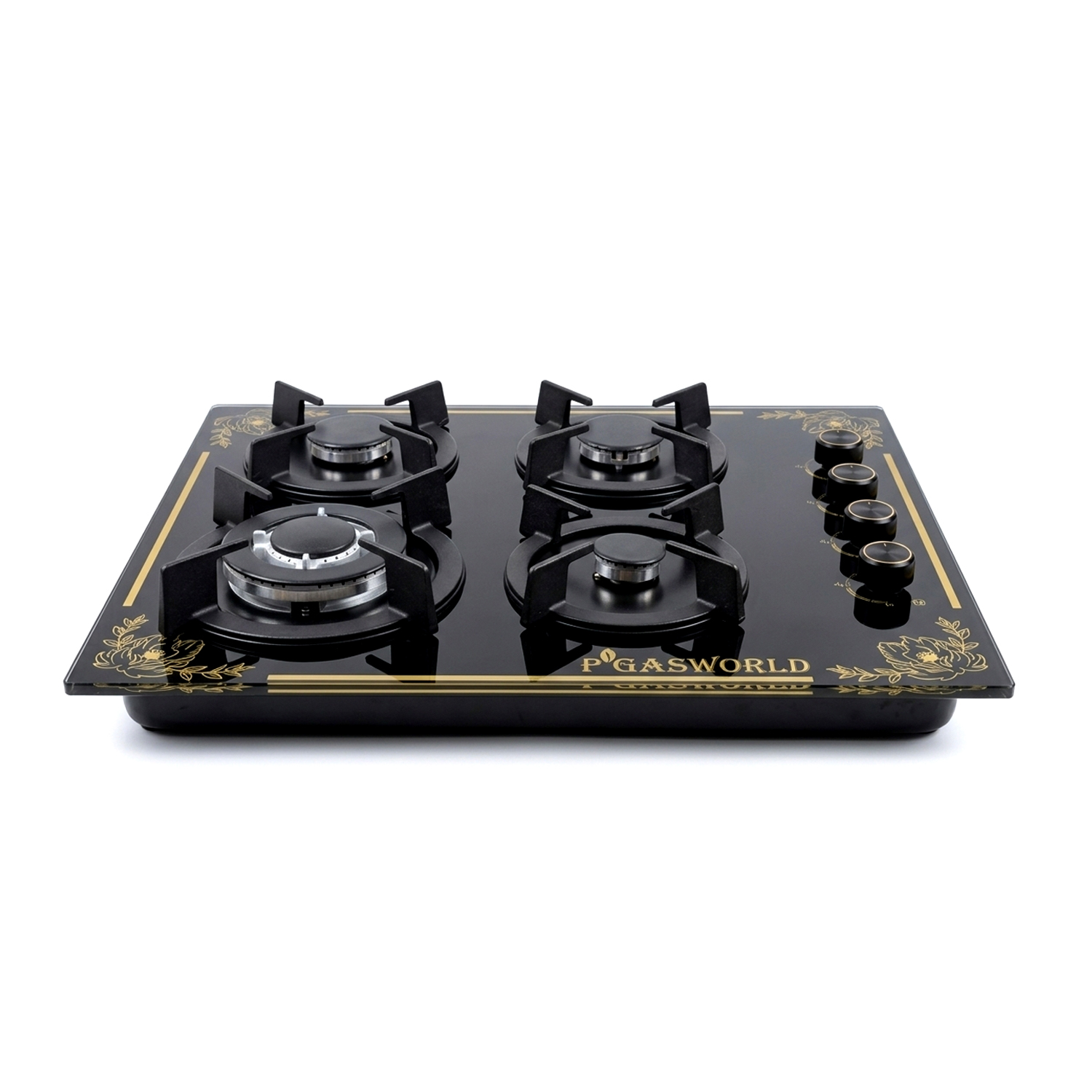 COCINA EMPOTRABLE PGAS 4 QUEMADORES VIDRIO TEMPLADO 60CM - 2