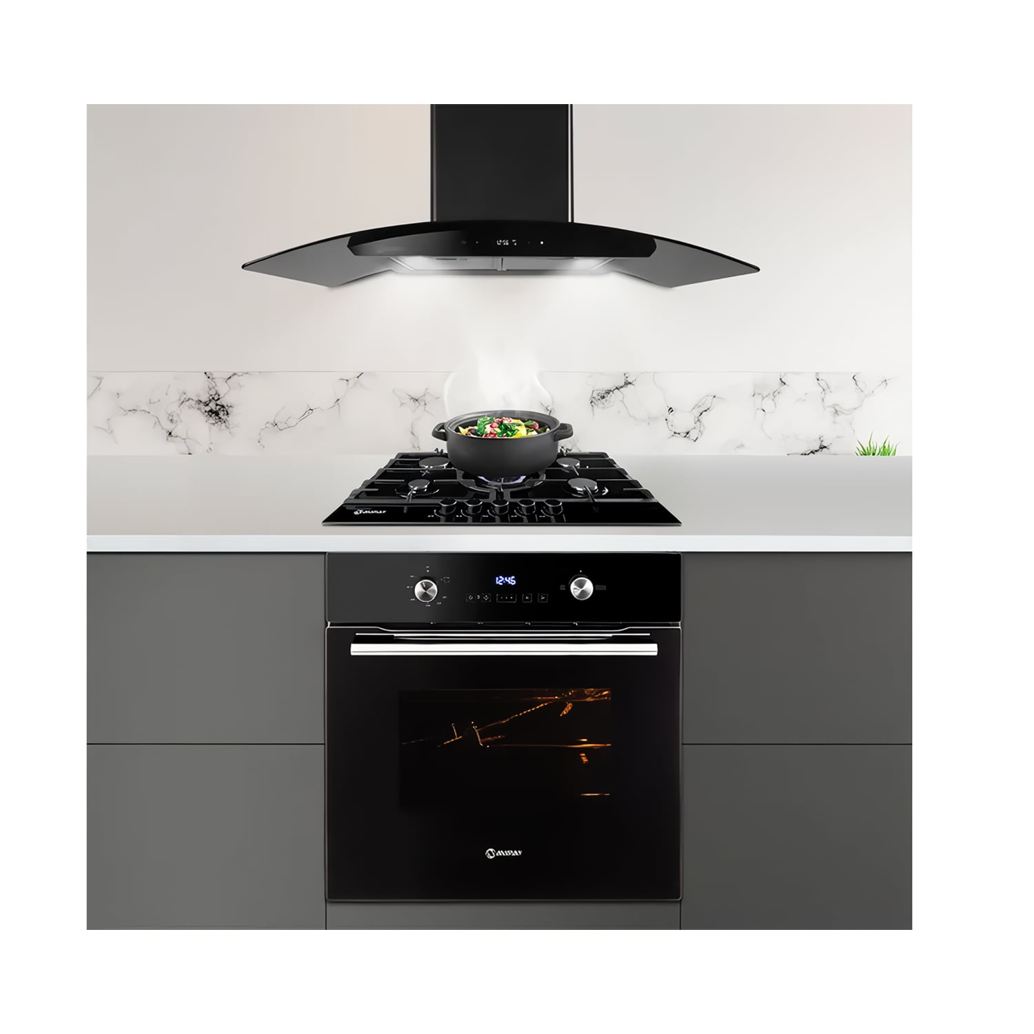 CAMPANA EXTRACTORA MIRAY CEDM-905V 89.5 CM NEGRO - 6