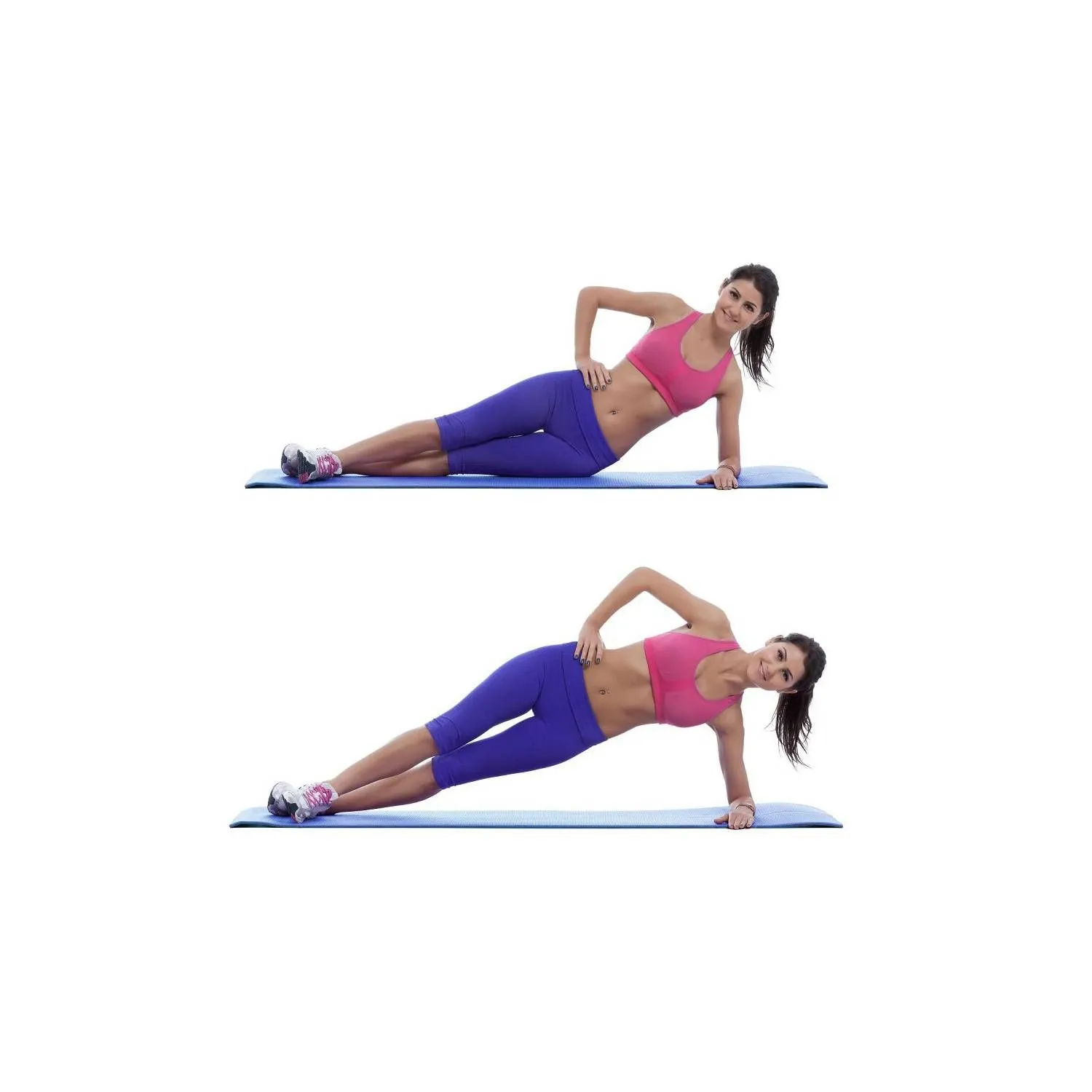 MAT DE YOGA PILATES 10 MM CON ELÁSTICO PORTÁTIL - 3