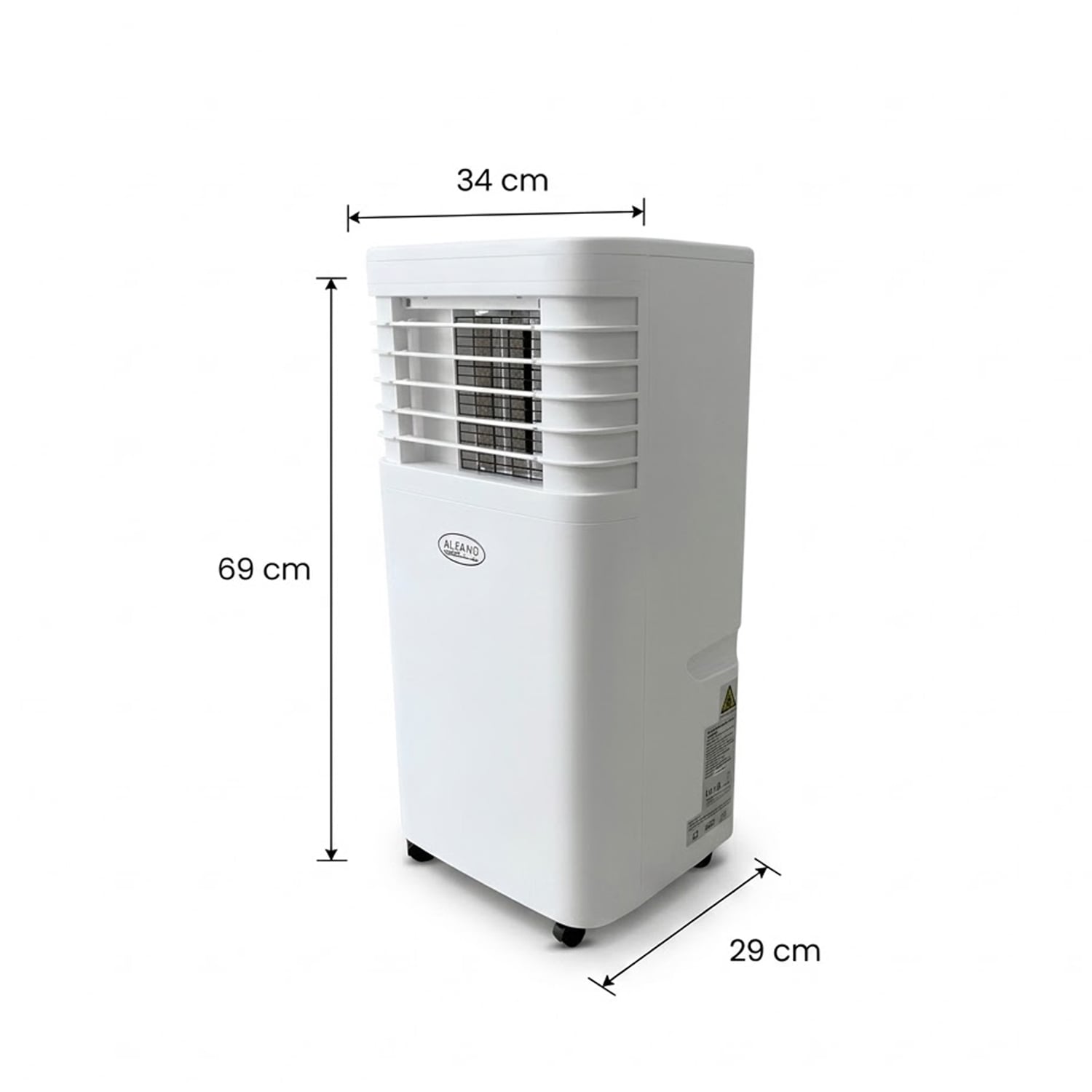 AIRE ACONDICIONADO PORTÁTIL ALFANO 8000 BTU 3 EN 1 PAC-8 - 2