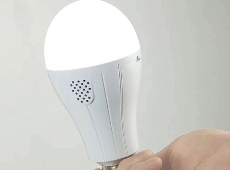 FOCO AC85-265V LED 15W RECARGABLE PORTÁTIL EMERGENCIA COLGANTE BLANCO CAMPING SANTOFA ELECTRONICS - 1
